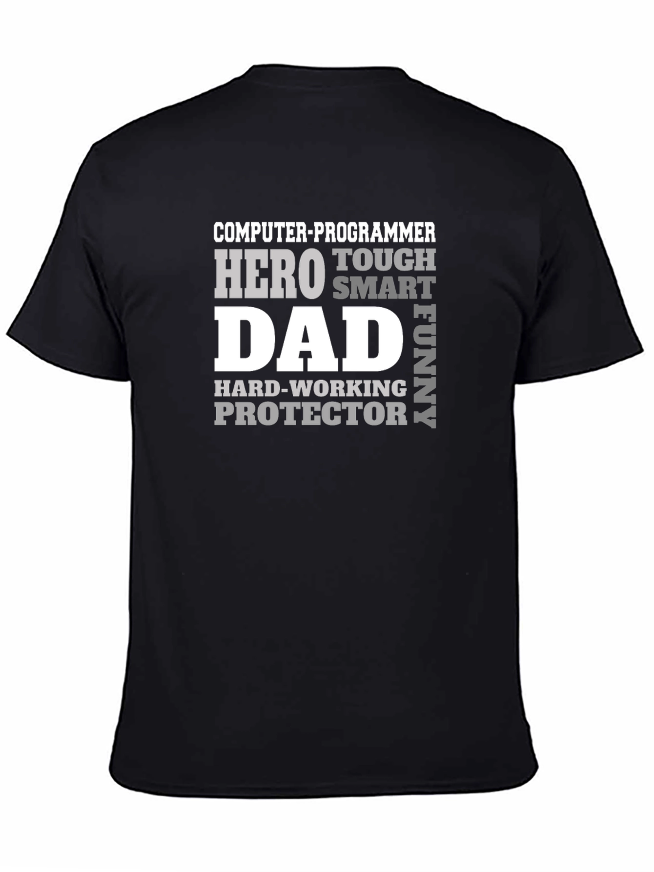 Computer Programmer Dad Hero T-Shirt