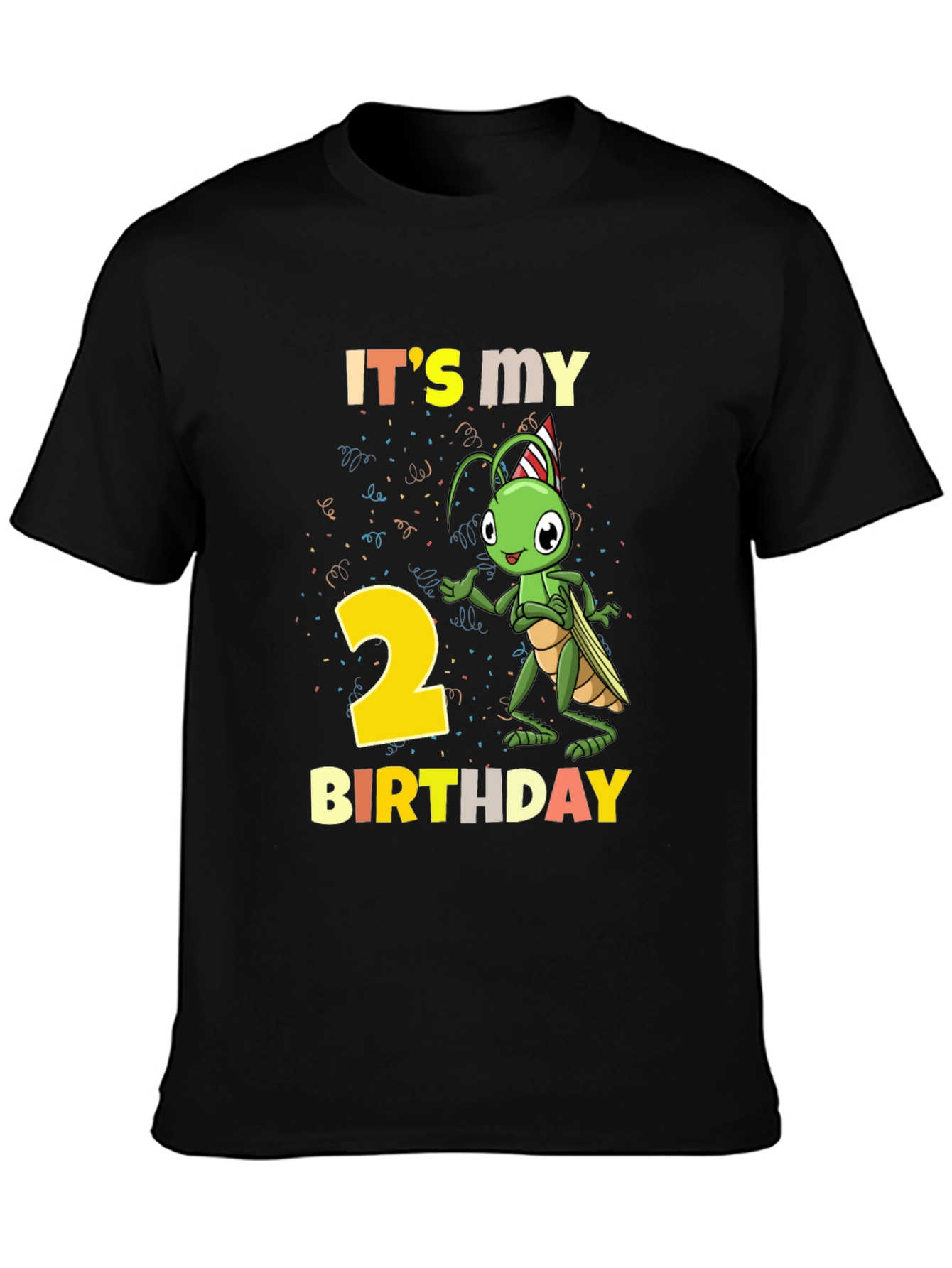Its My 2nd Birthday Grasshopper T-Shirt