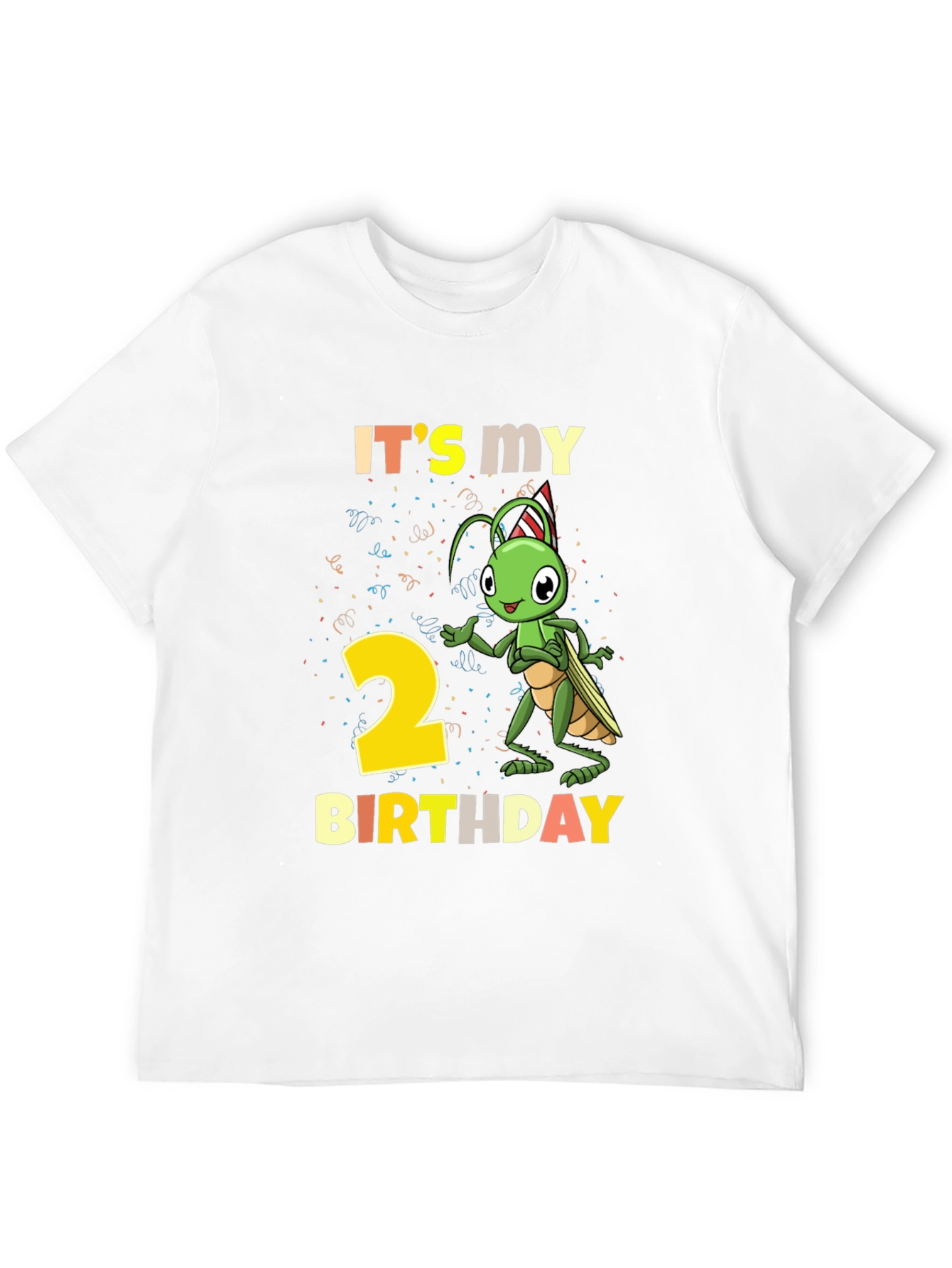 Its My 2nd Birthday Grasshopper T-Shirt