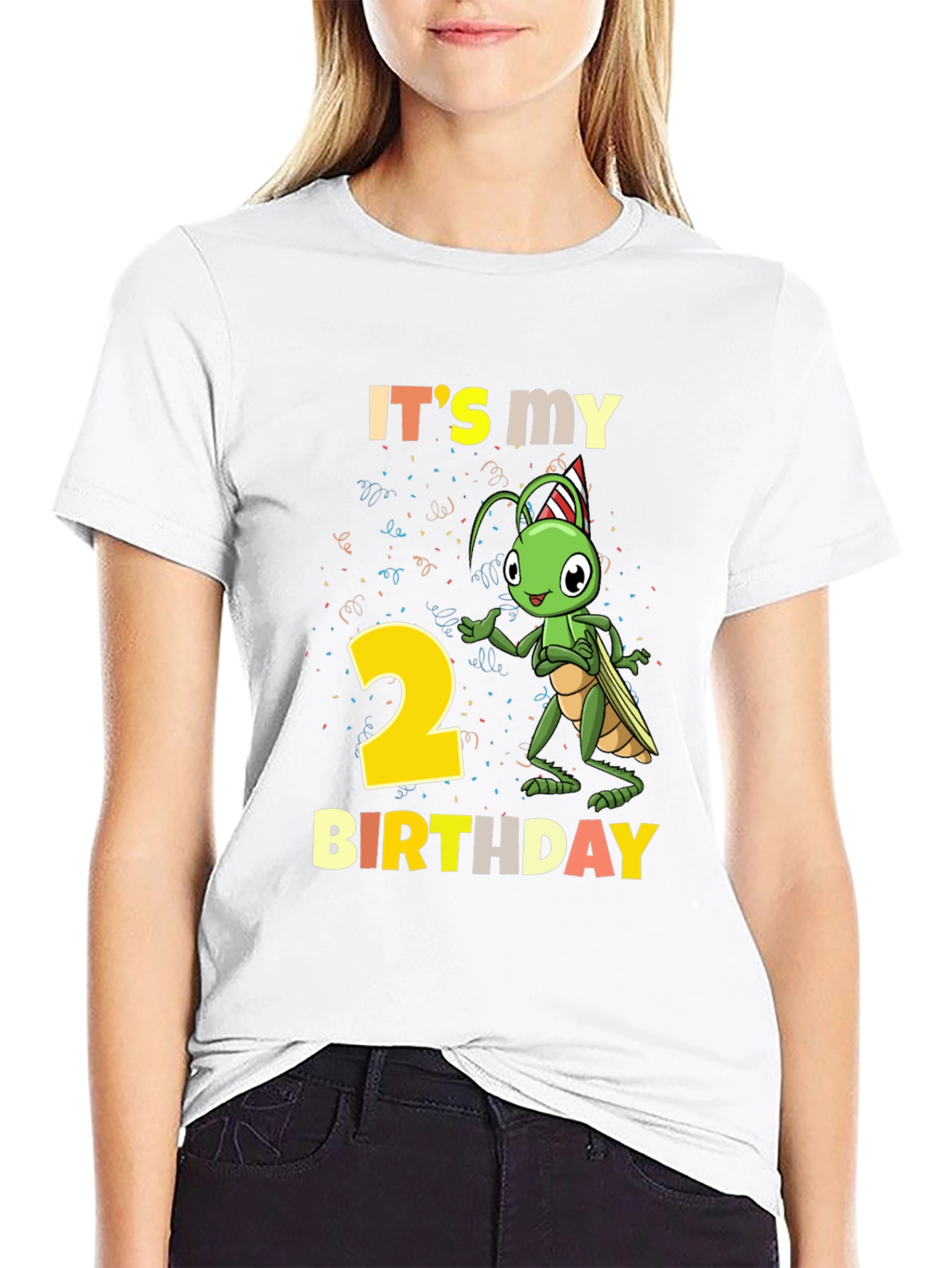 Its My 2nd Birthday Grasshopper T-Shirt