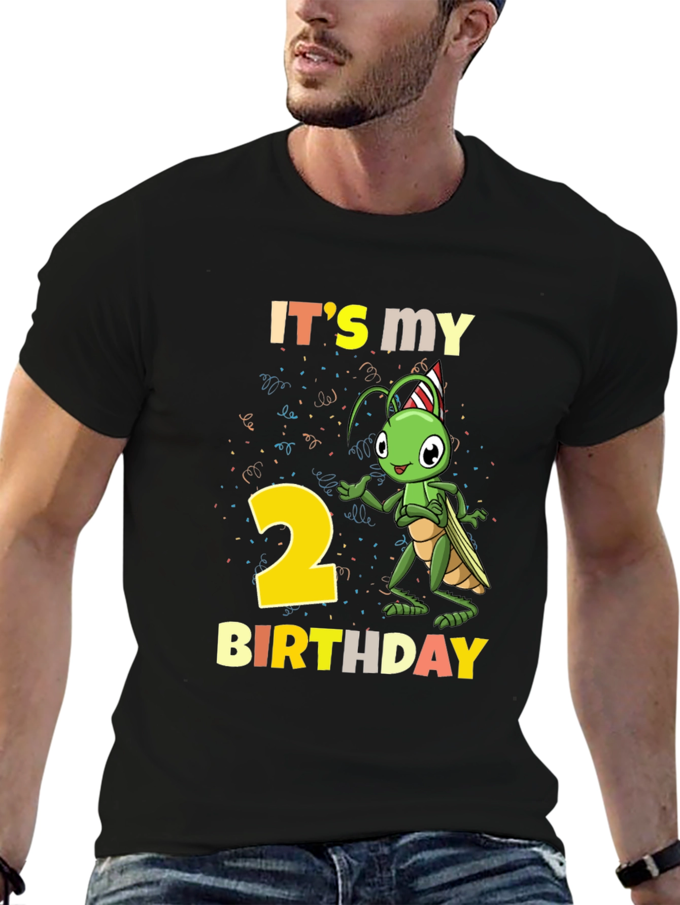 Its My 2nd Birthday Grasshopper T-Shirt