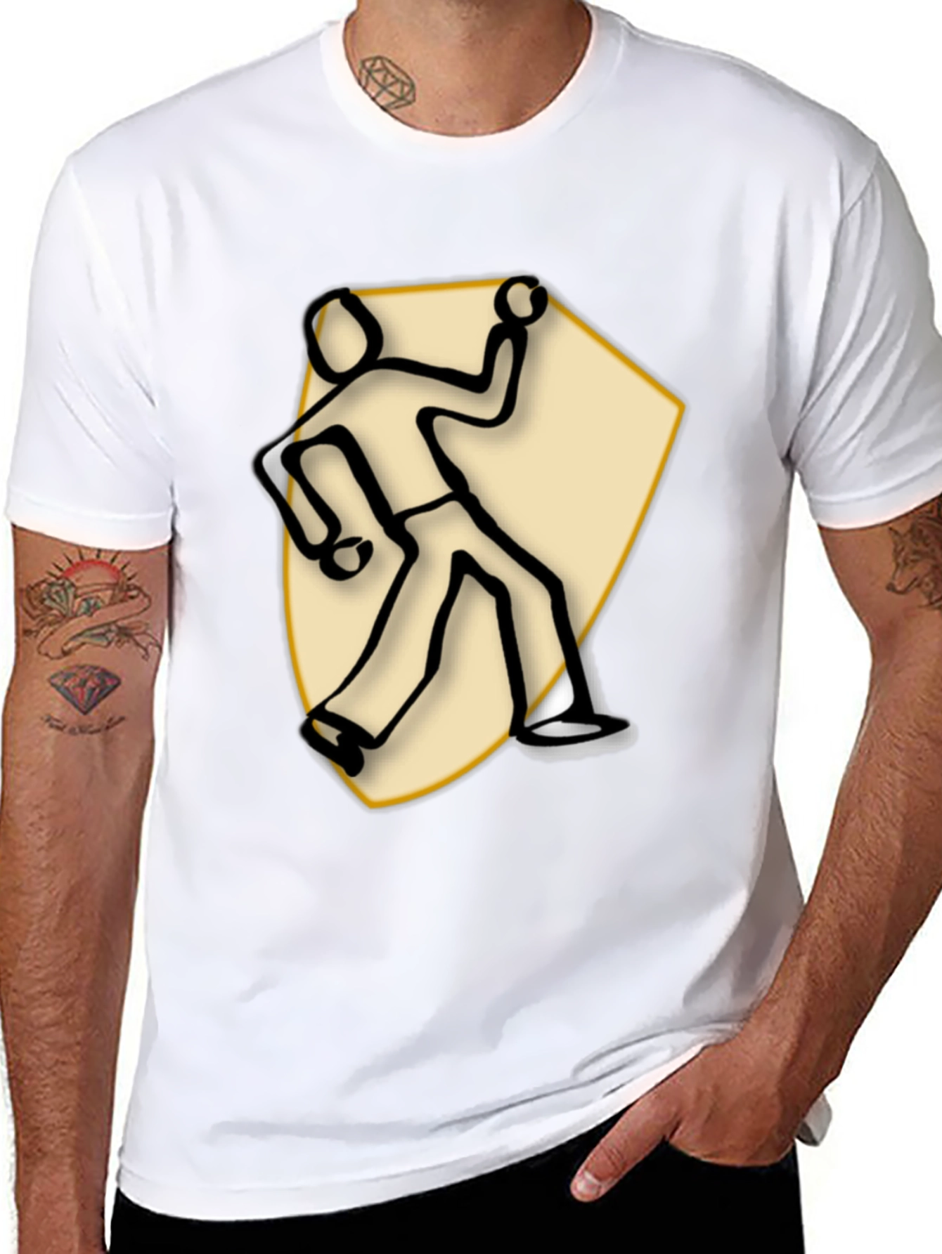 Bowling Strike T-Shirt - Unique Graphic Design