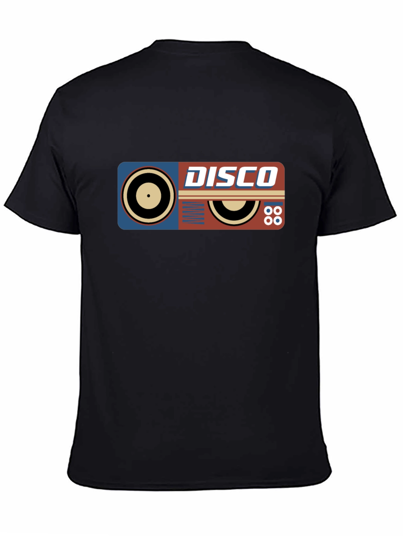 Retro Disco Record Graphic T-Shirt