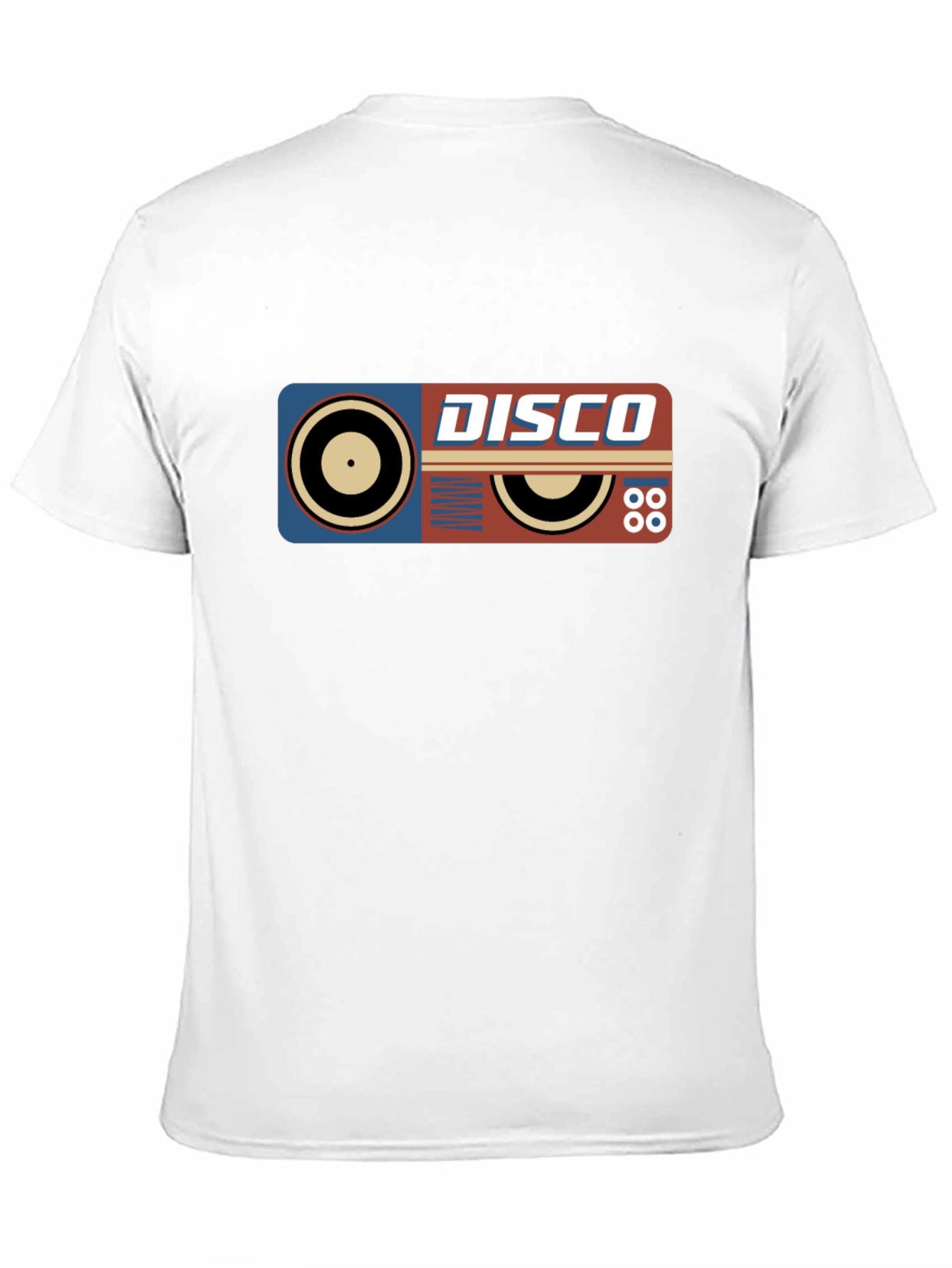 Retro Disco Record Graphic T-Shirt
