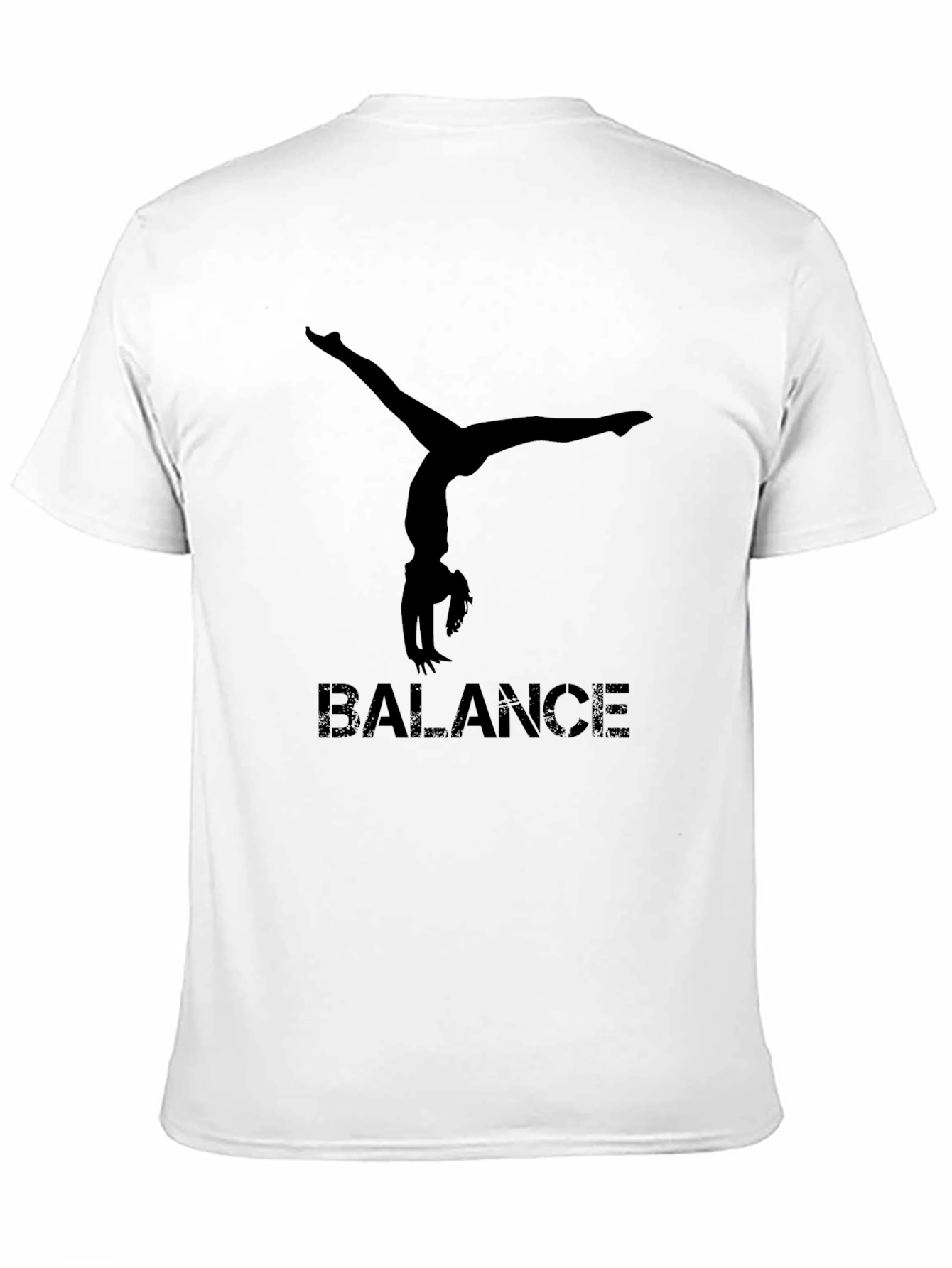 Balance Gymnast Black T-Shirt