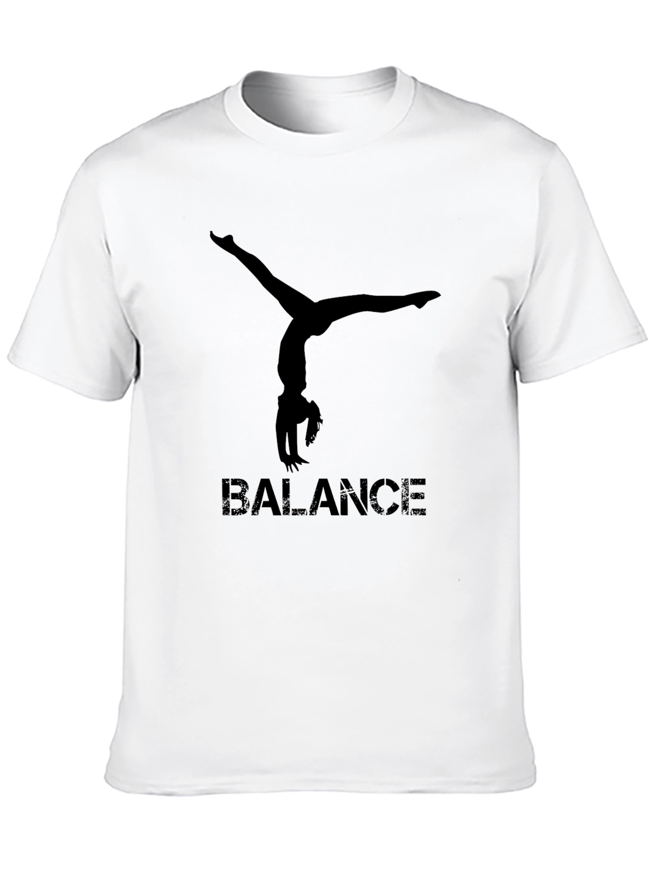 Balance Gymnast Black T-Shirt