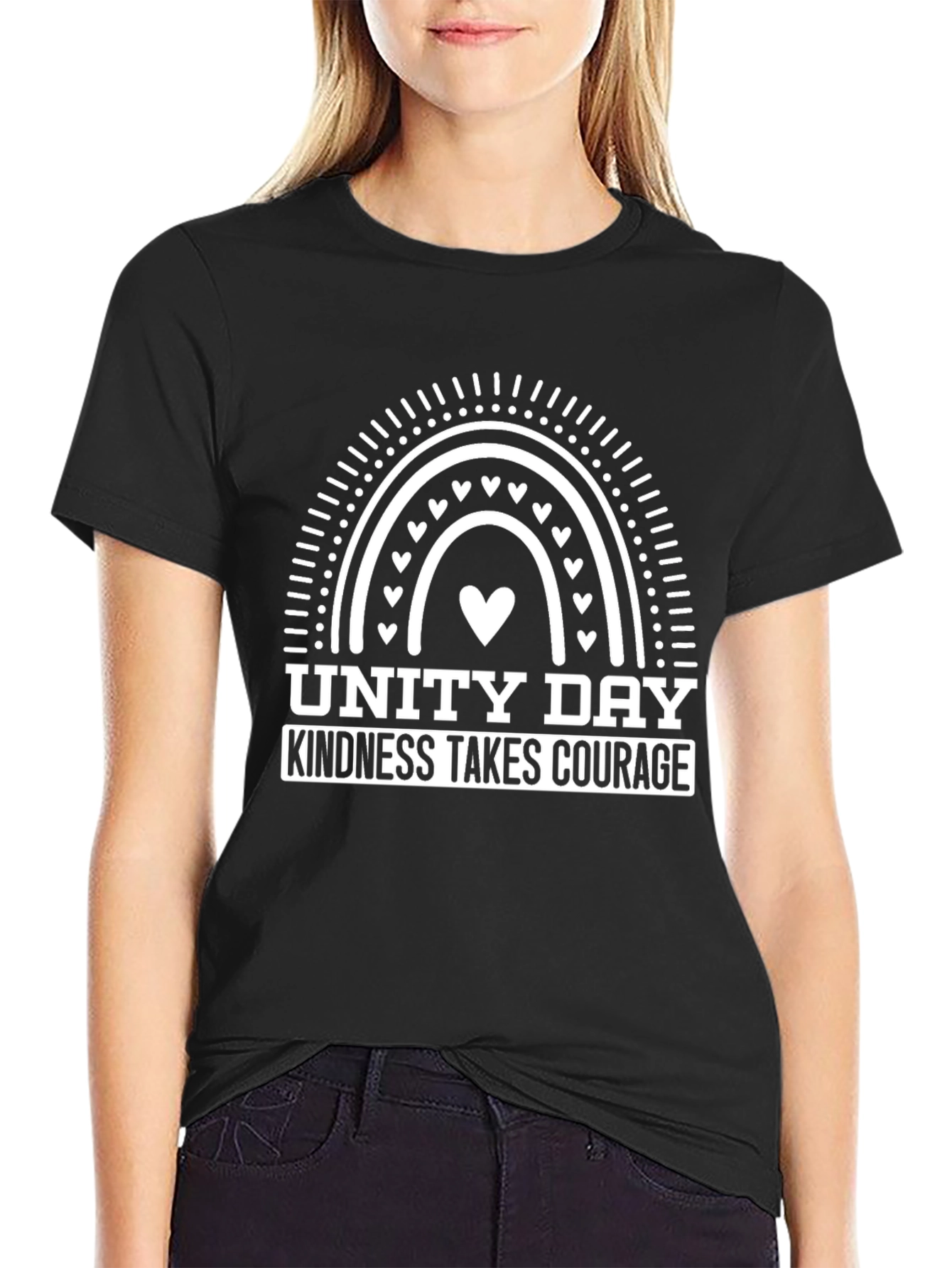 Unity Day Kindness Takes Courage T-Shirt