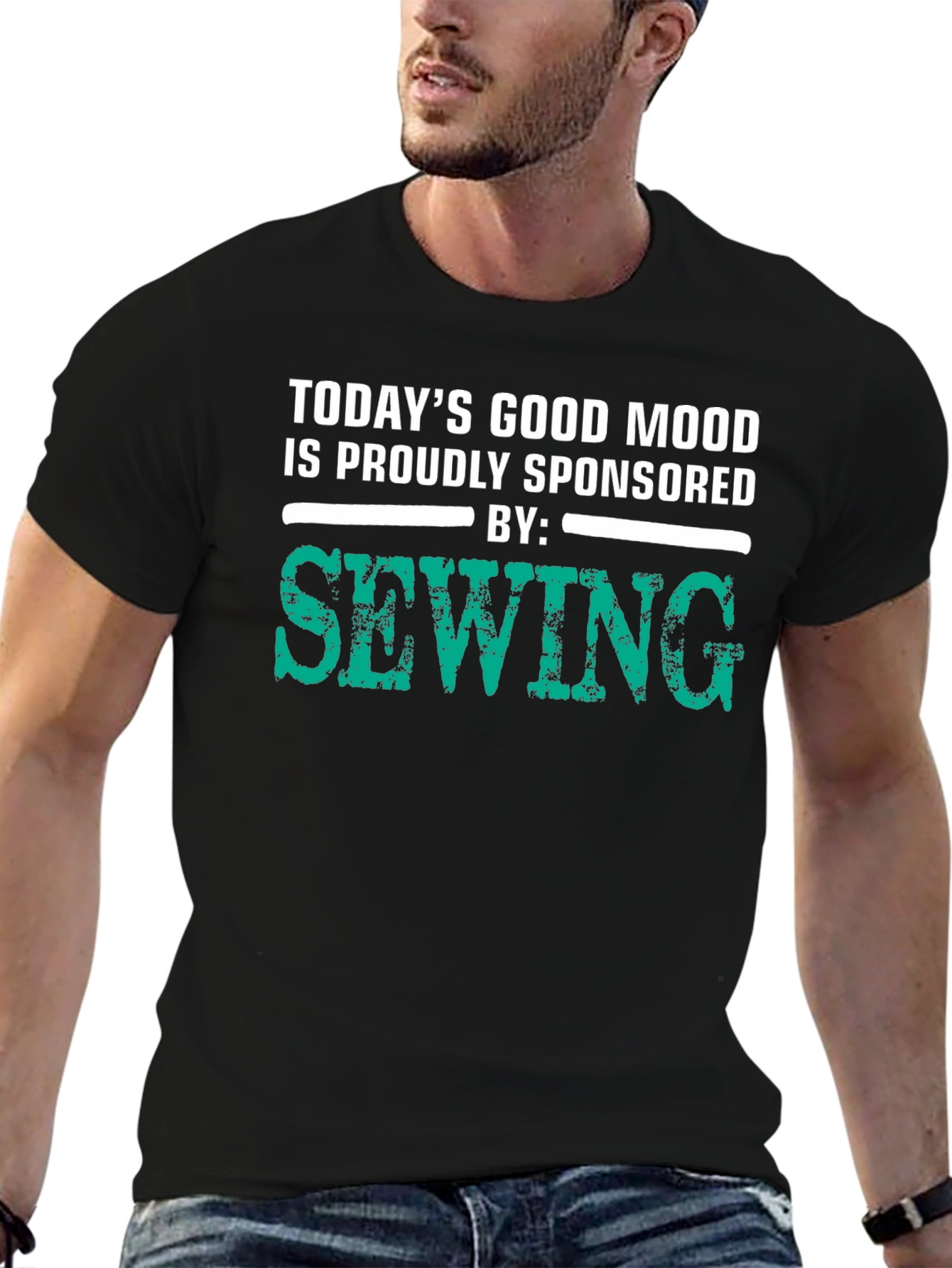 Todays Good Mood Sewing Graphic Tee