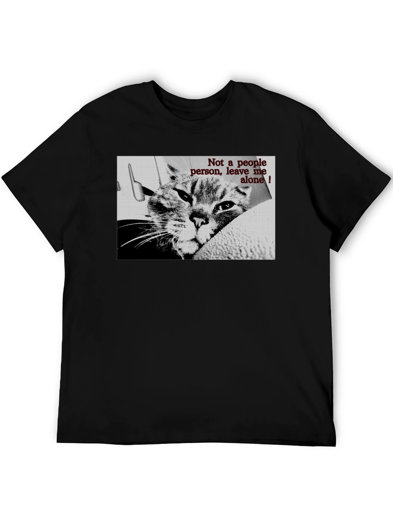 Not a People Person Cat T-Shirt