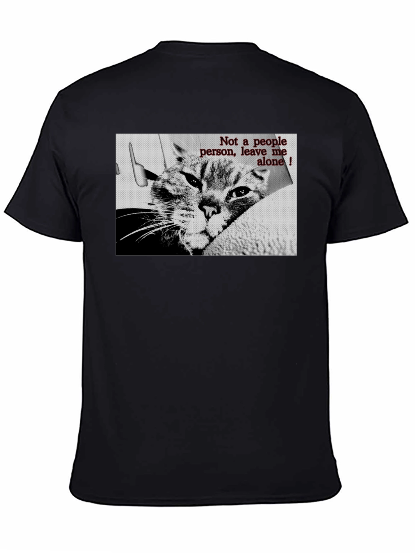 Not a People Person Cat T-Shirt