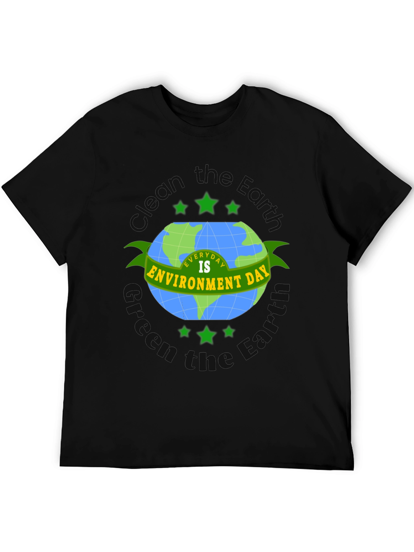 Earth Day T-Shirt: Clean & Green Environment Tee