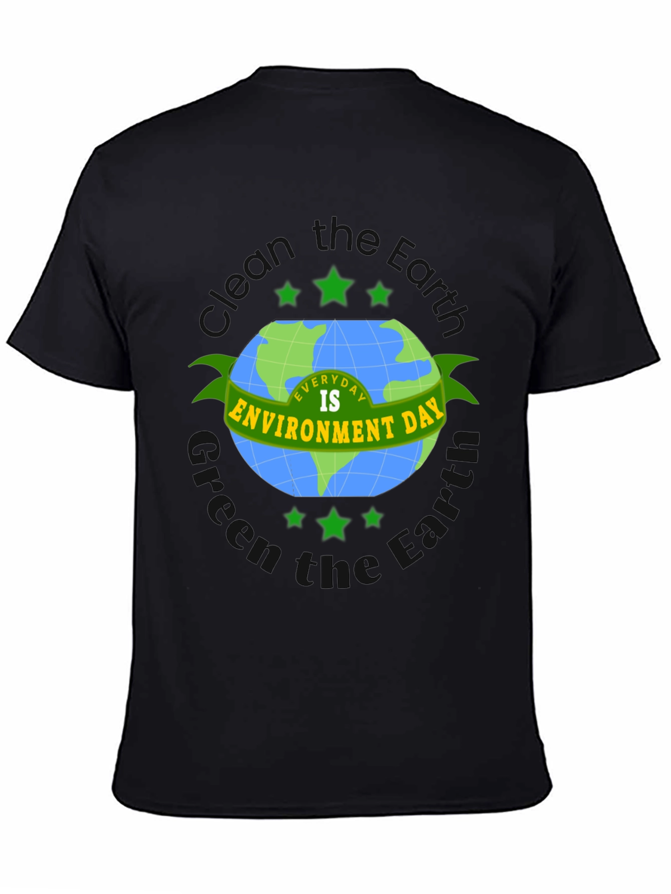 Earth Day T-Shirt: Clean & Green Environment Tee