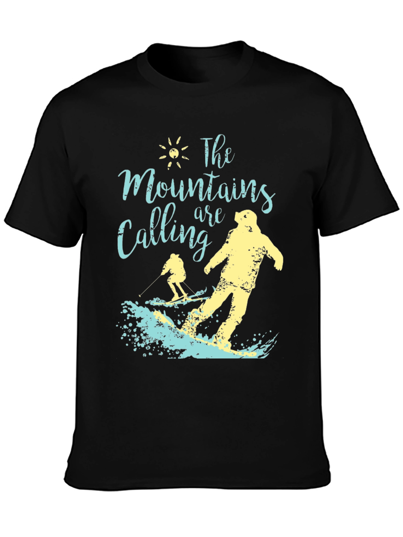 Mountains Calling Graphic T-Shirt - Adventure Ready Tee