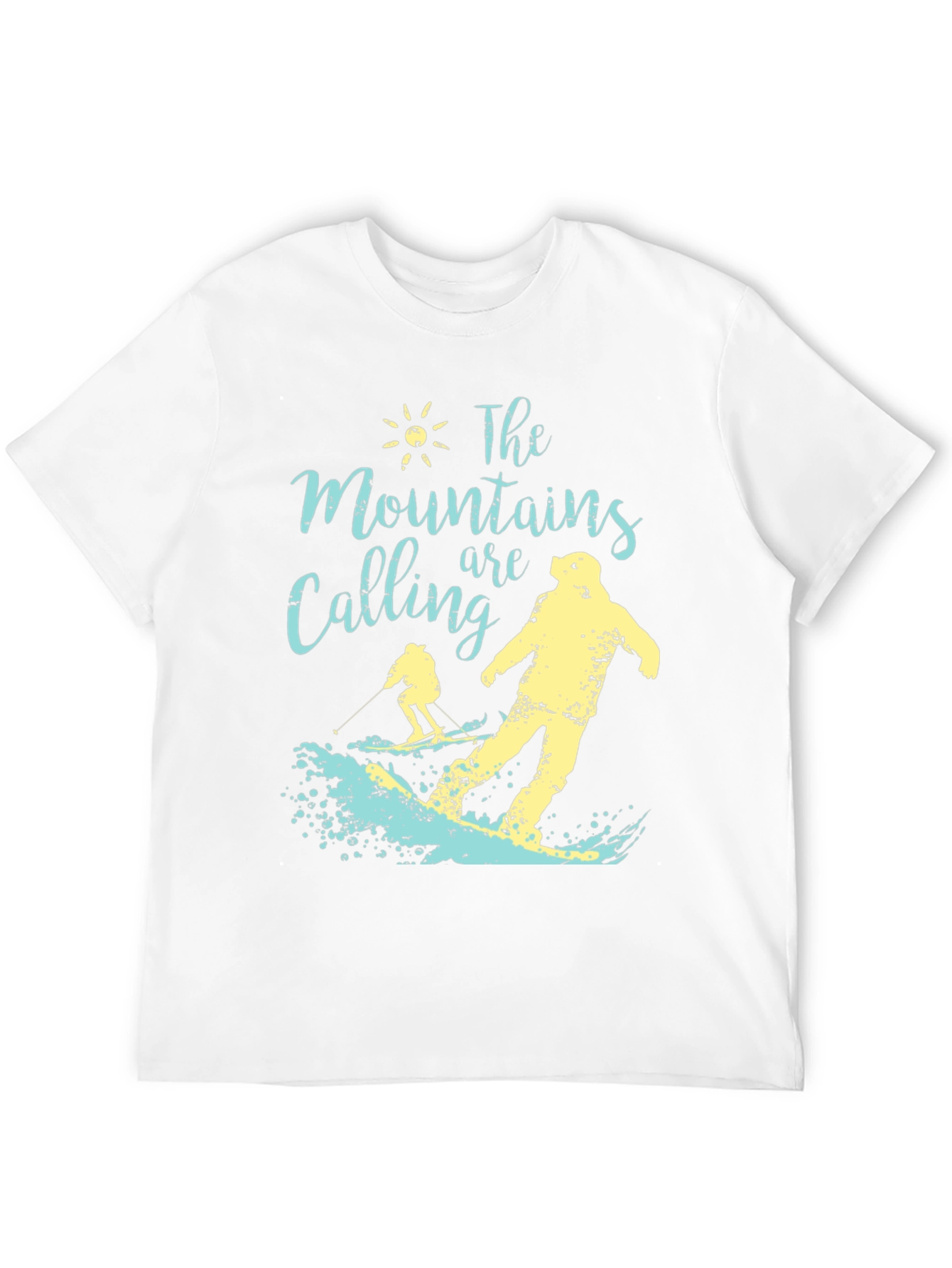 Mountains Calling Graphic T-Shirt - Adventure Ready Tee