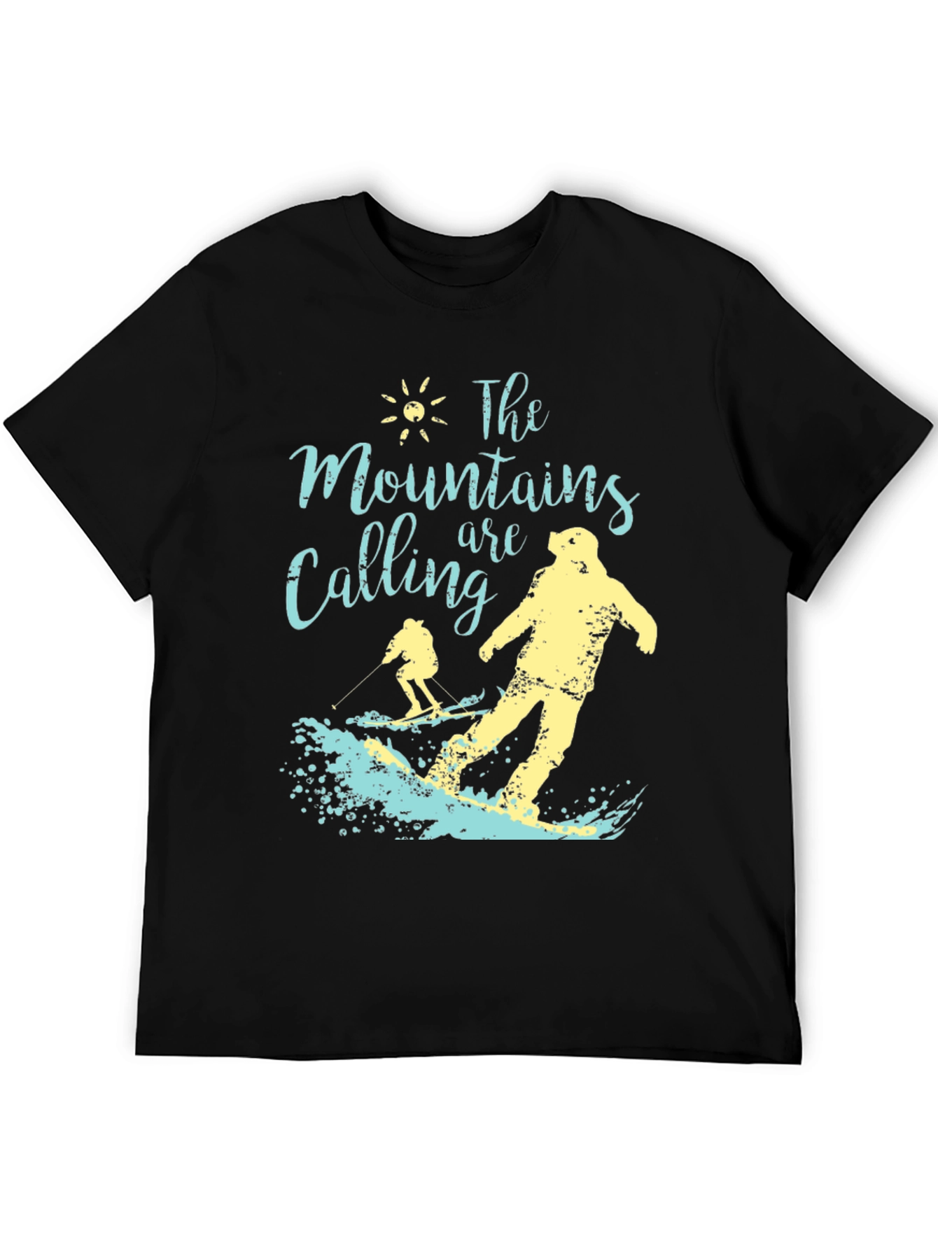Mountains Calling Graphic T-Shirt - Adventure Ready Tee