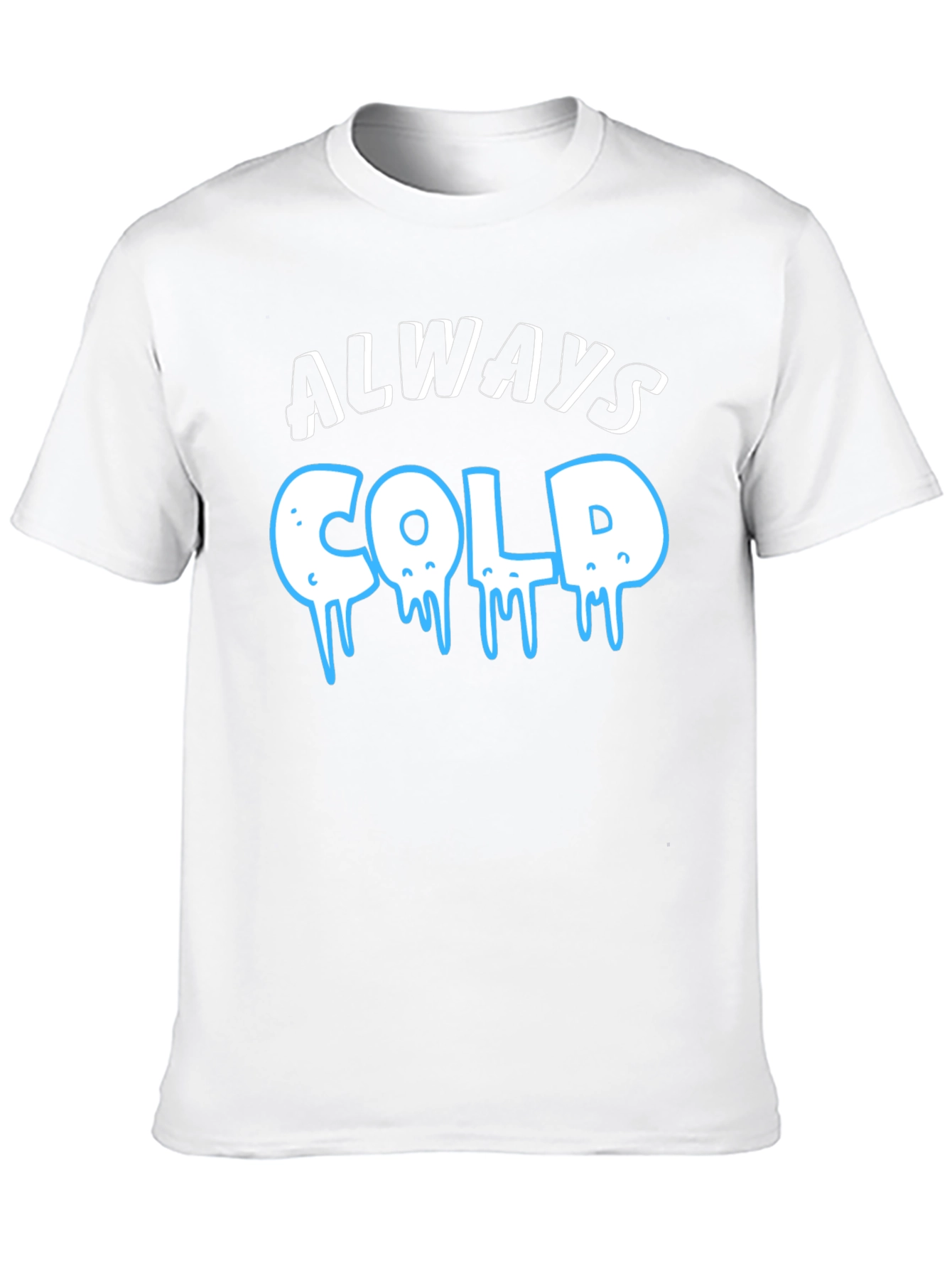 Always Cold Graphic T-Shirt - Black