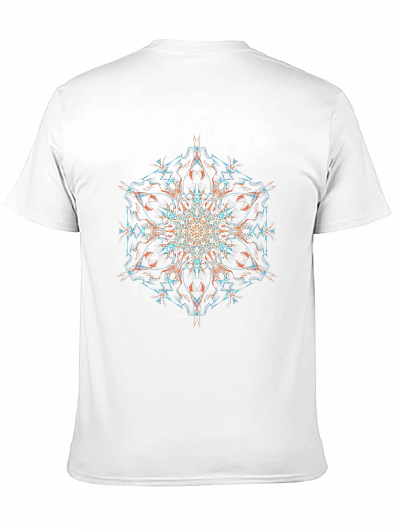 Geometric Mandala Black T-Shirt