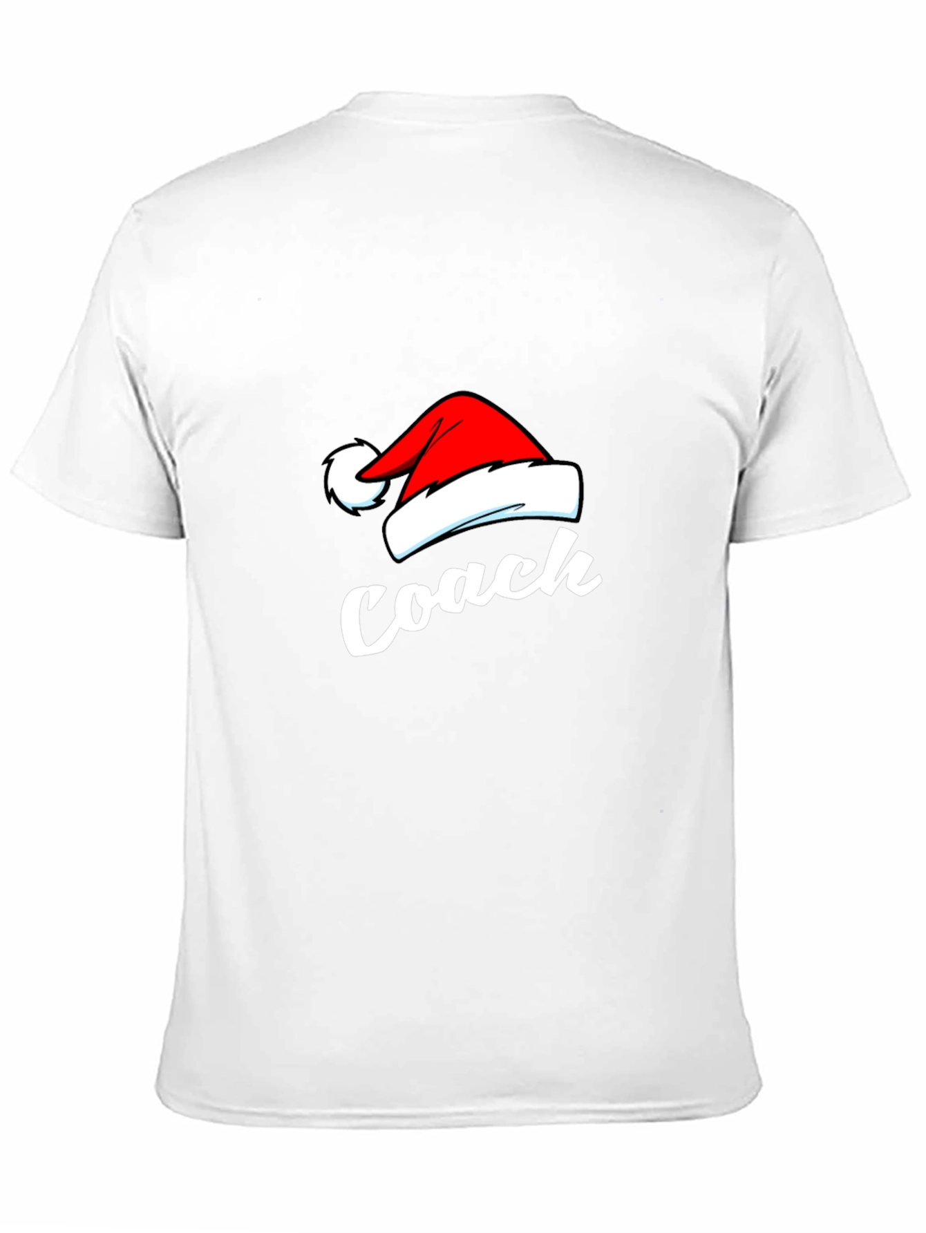 Coach Christmas Santa Hat Graphic Tee