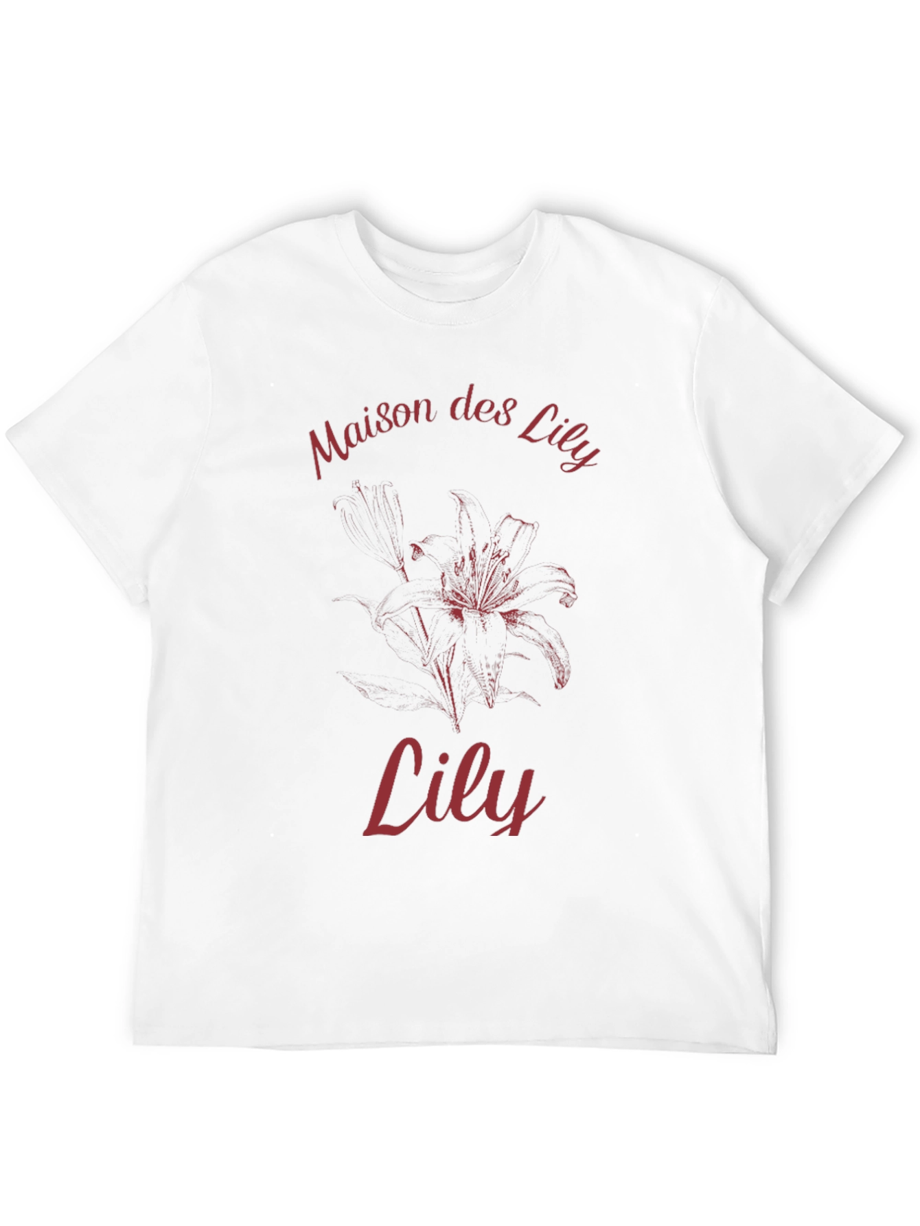 Maison des Lily Graphic T-Shirt - Black