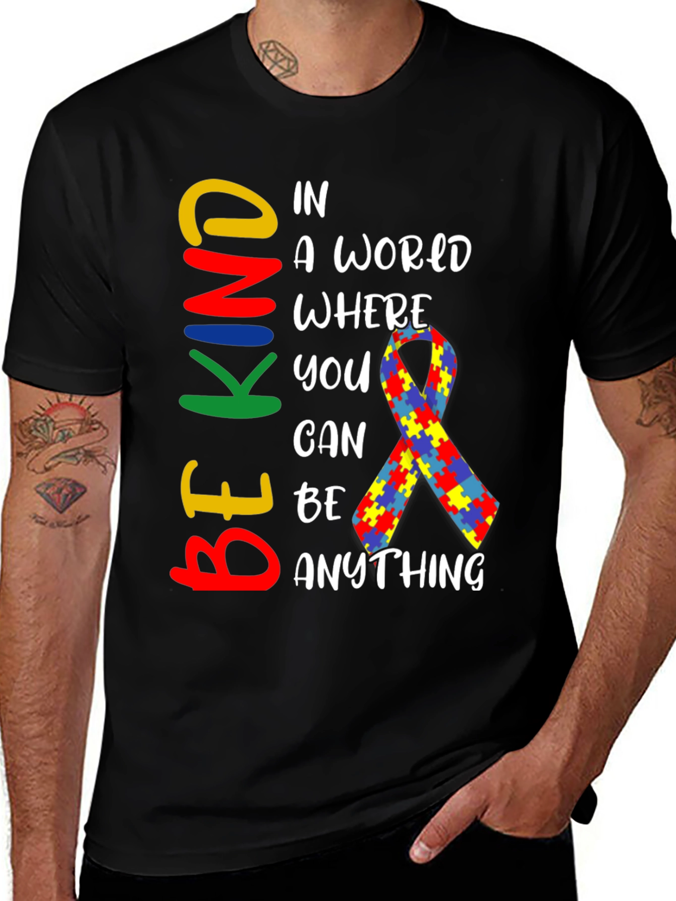 Be Kind Autism Awareness T-Shirt