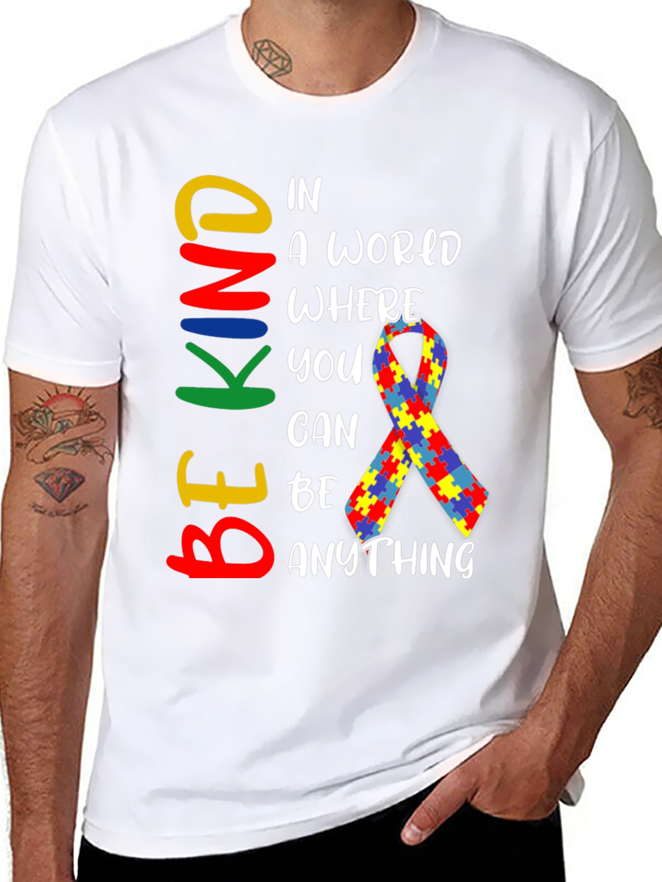 Be Kind Autism Awareness T-Shirt