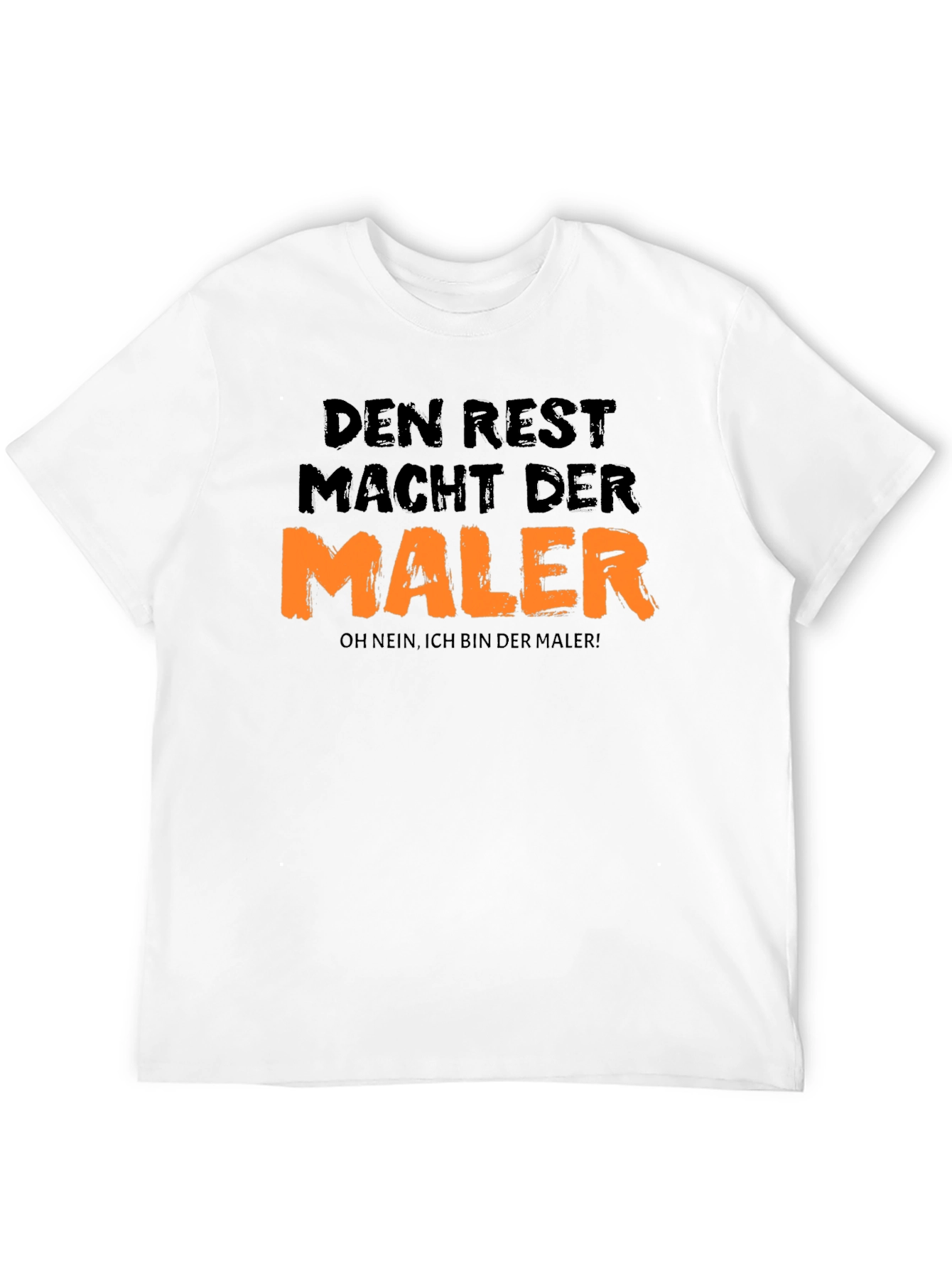 Den Rest Macht Der Maler Black Graphic Tee
