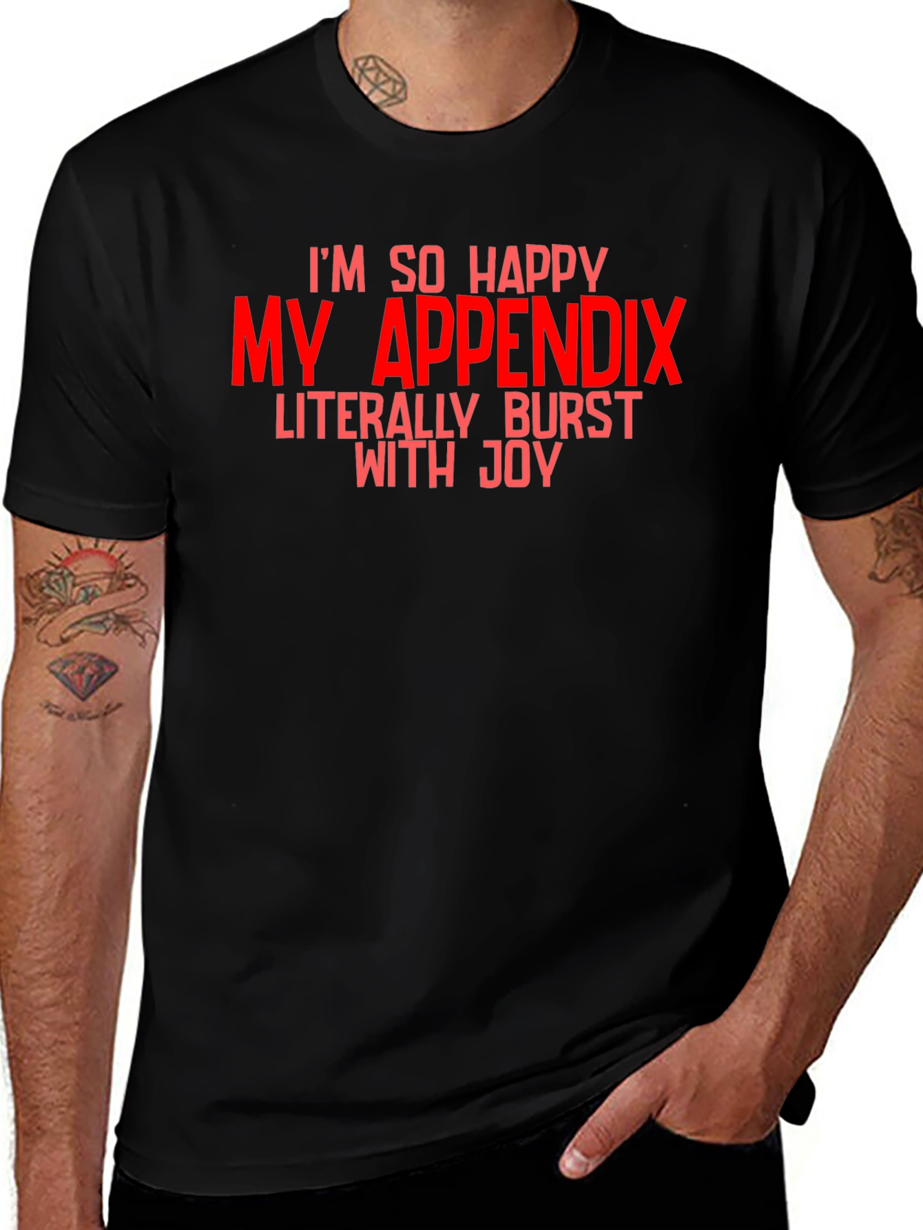 Funny Appendix Burst T-Shirt