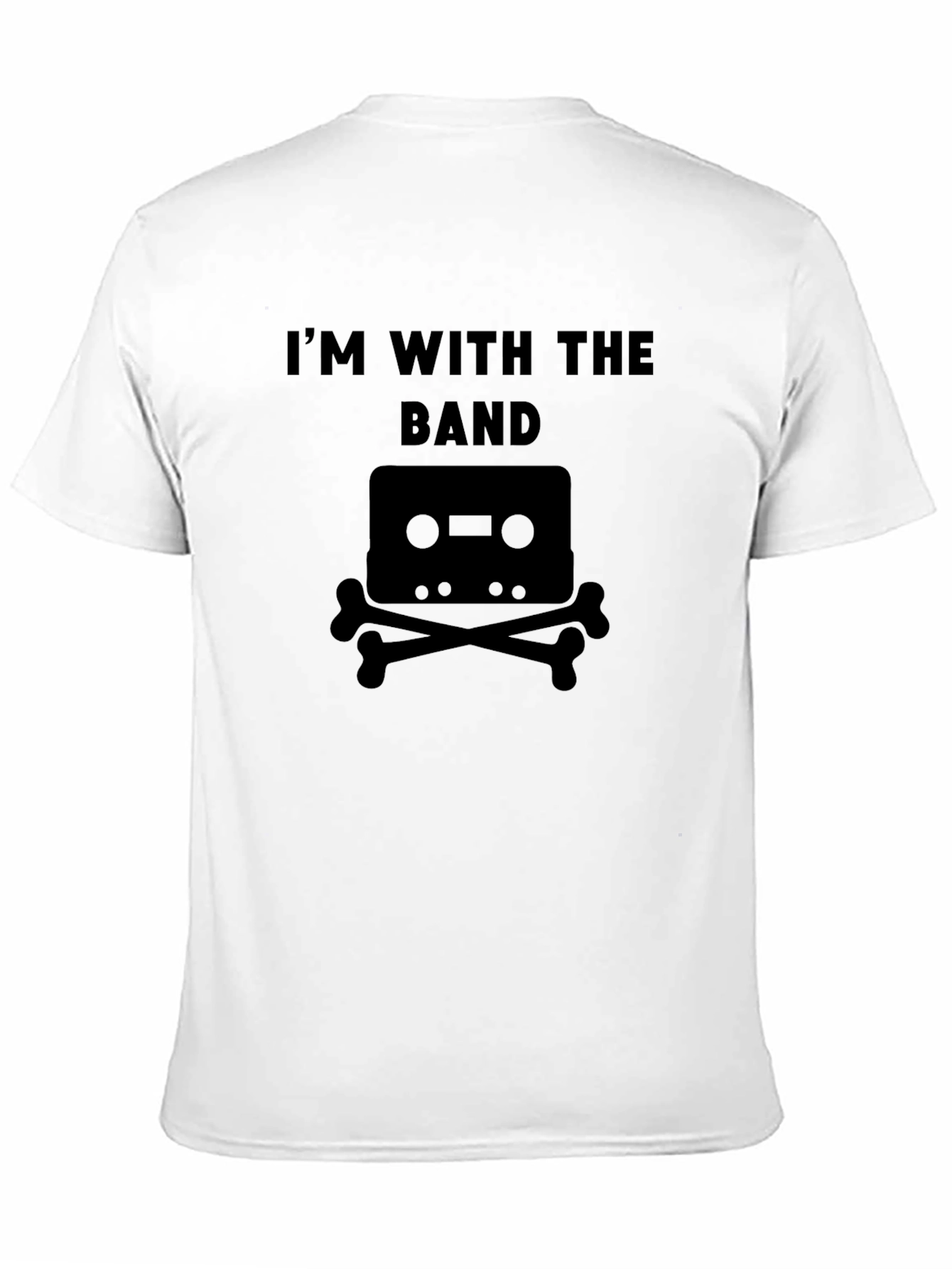 Im With The Band Cassette Tape Graphic T-Shirt