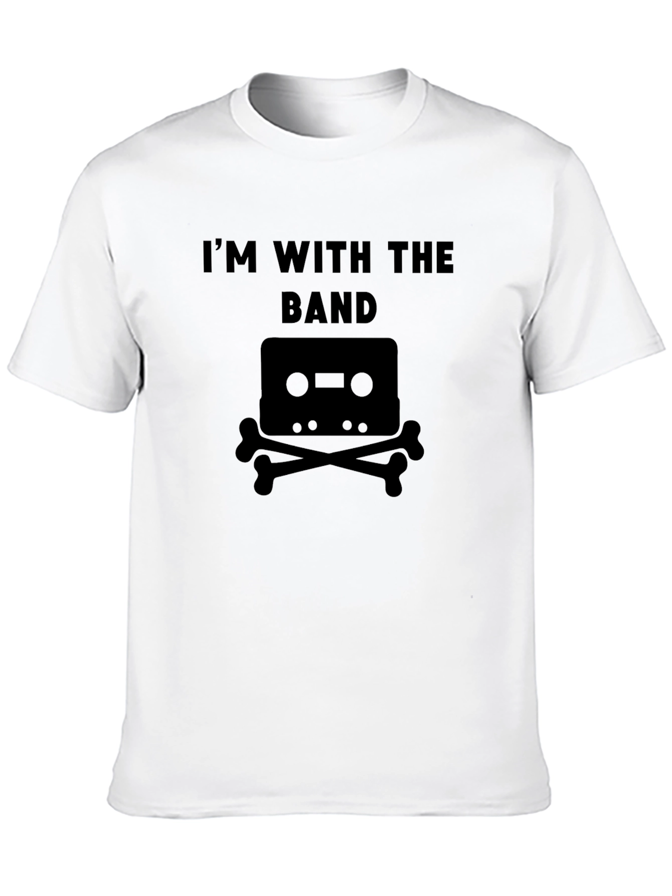 Im With The Band Cassette Tape Graphic T-Shirt