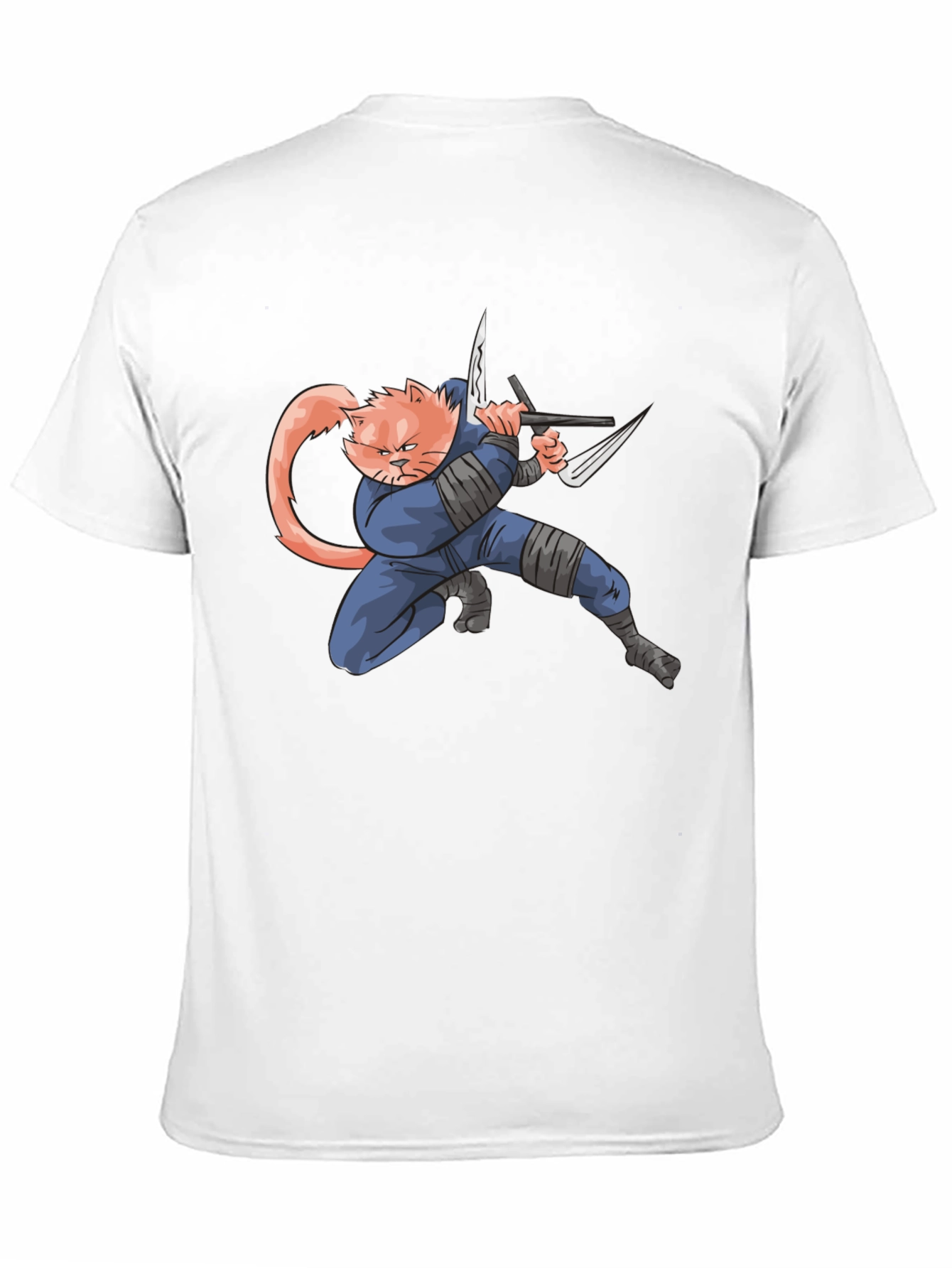 Ninja Cat T-Shirt - Unique Graphic Tee