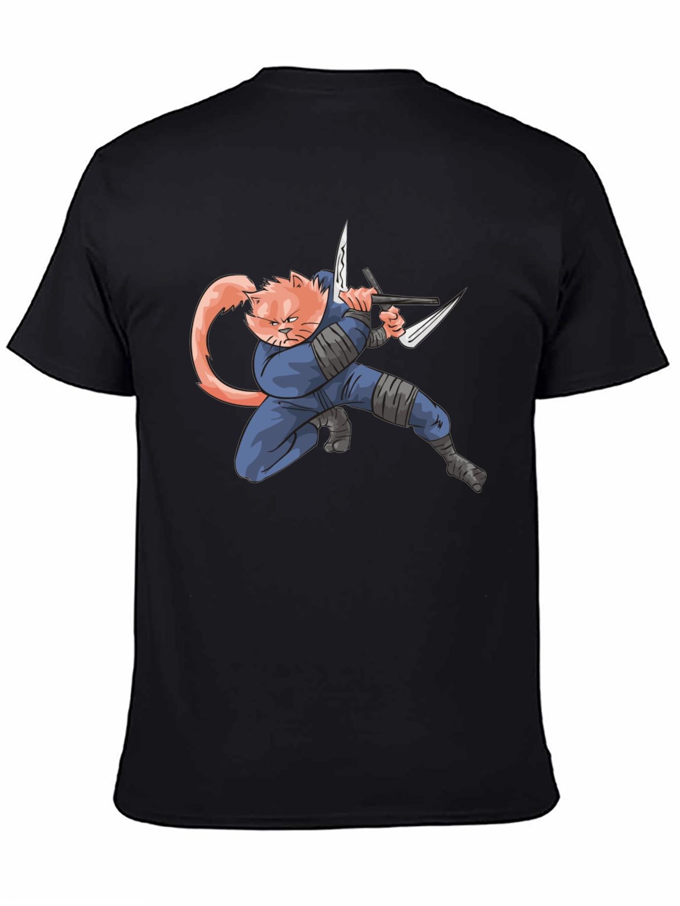 Ninja Cat T-Shirt - Unique Graphic Tee