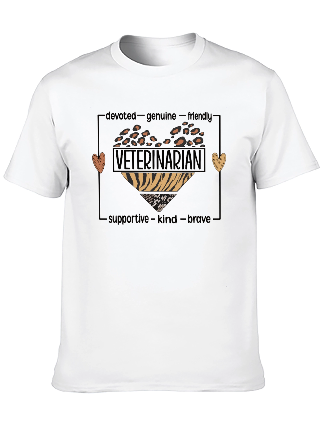 Veterinarian Heart Graphic T-Shirt