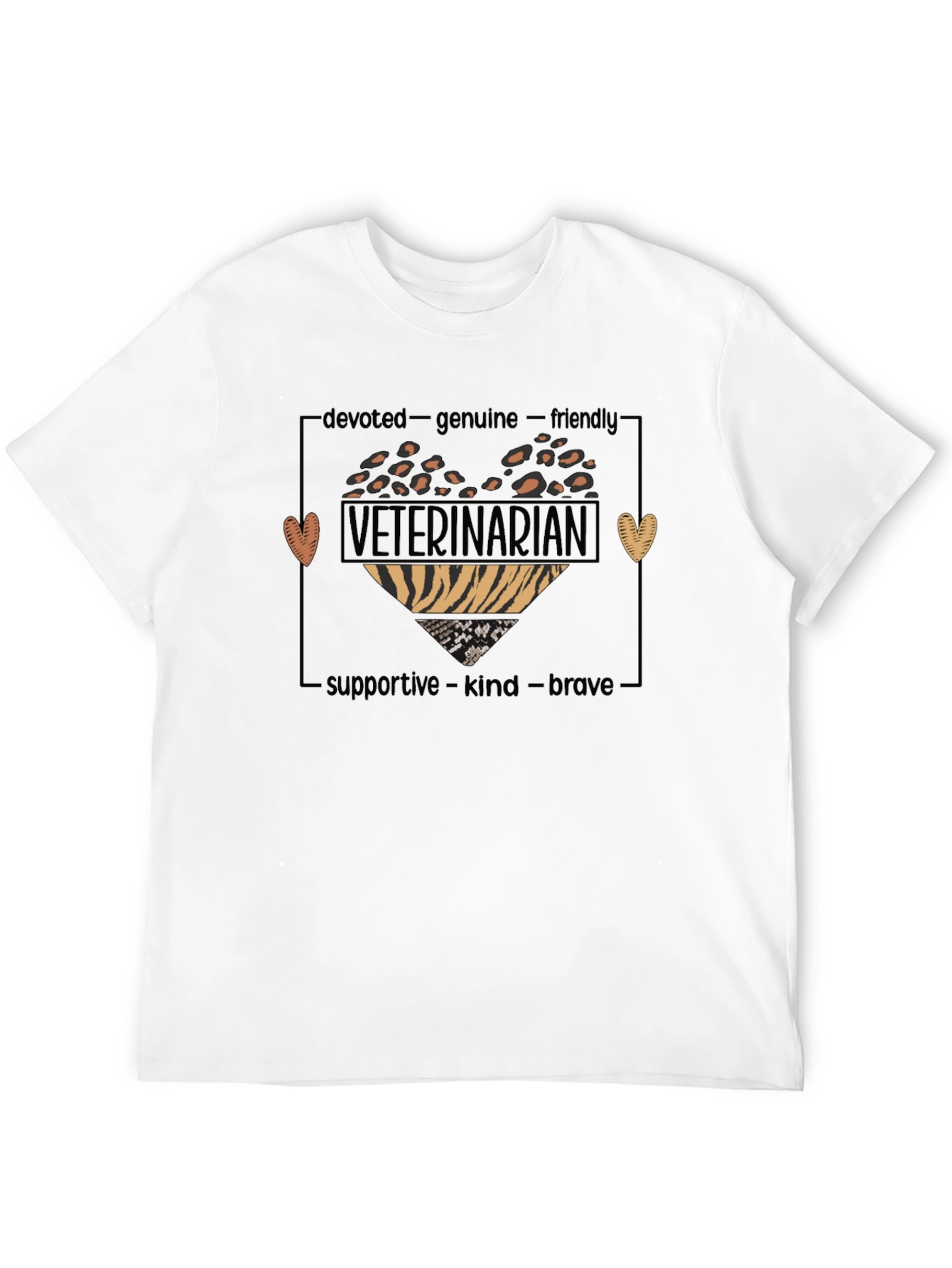 Veterinarian Heart Graphic T-Shirt