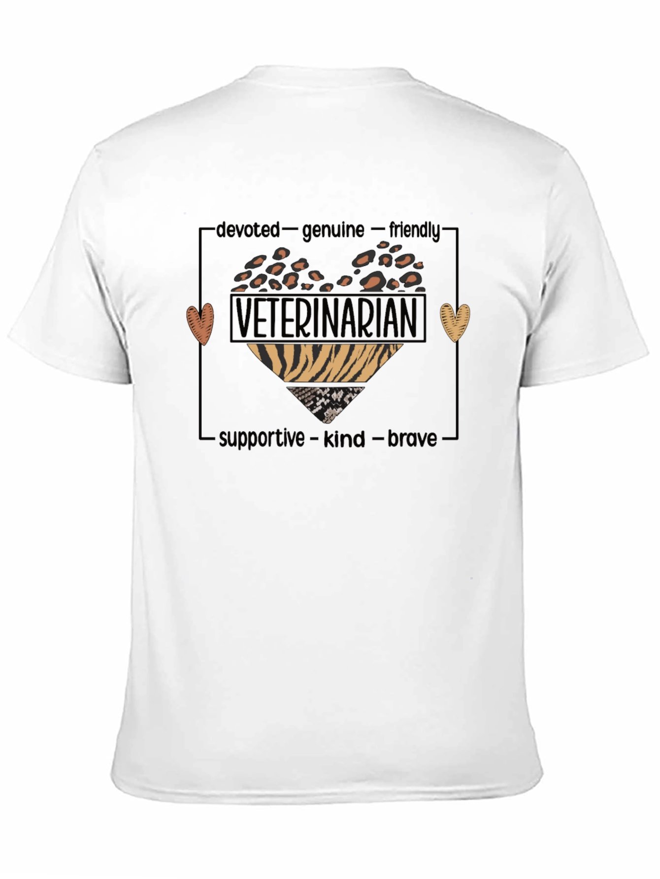 Veterinarian Heart Graphic T-Shirt
