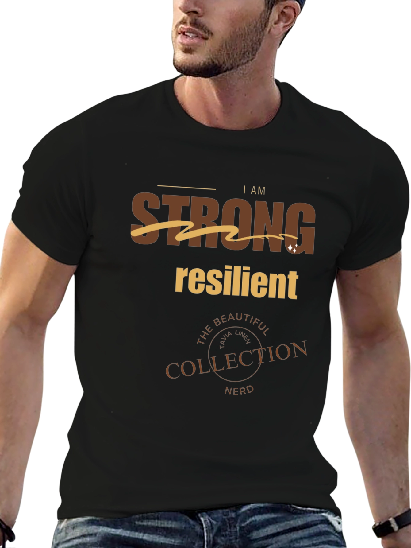 I Am Strong Resilient Graphic Tee