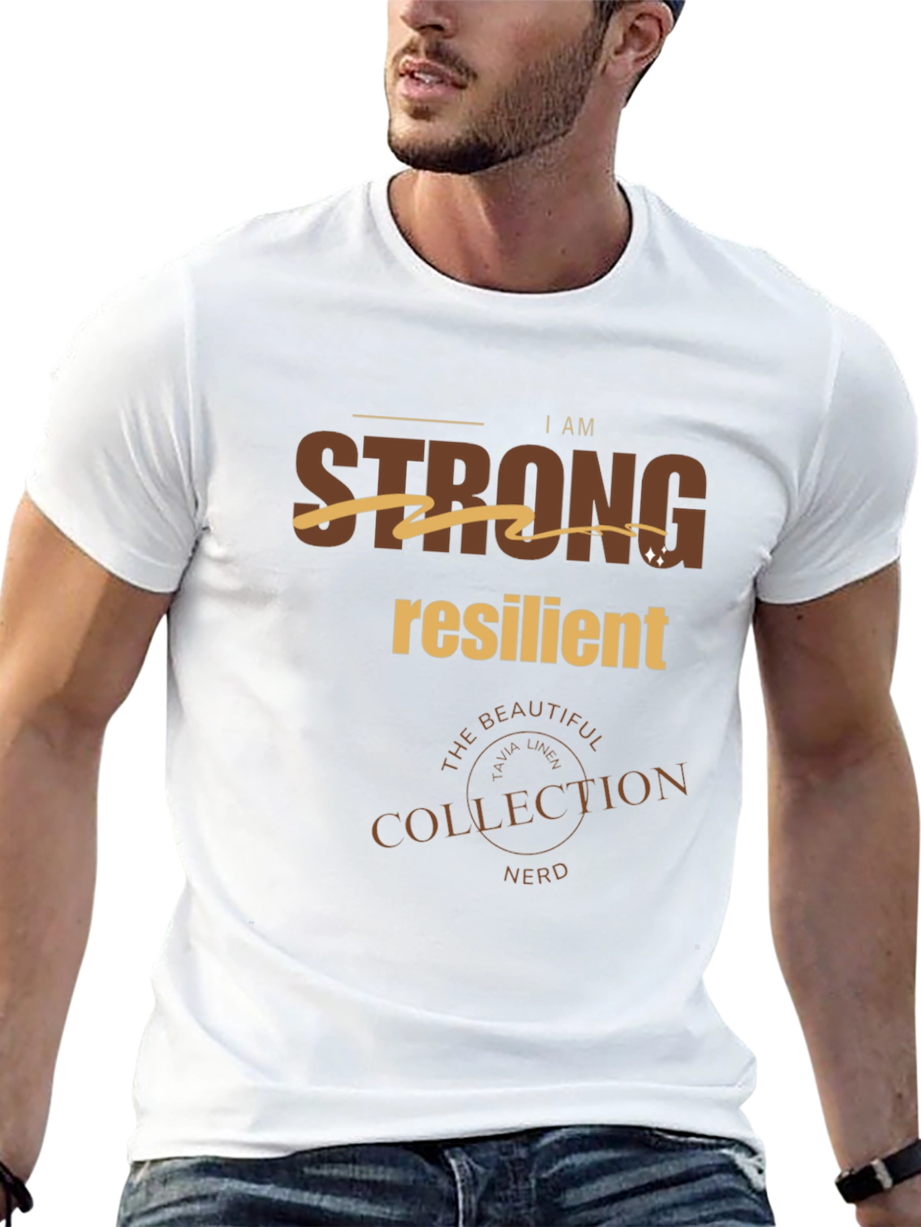 I Am Strong Resilient Graphic Tee