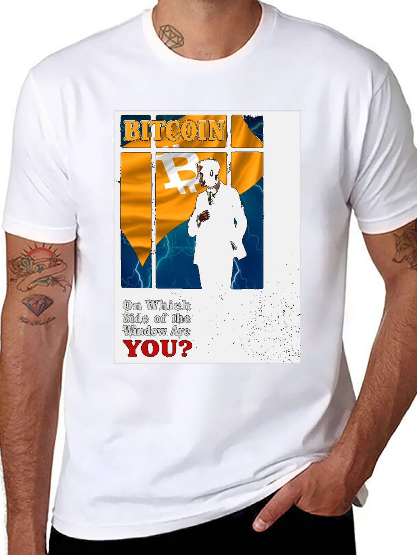 Bitcoin Window T-Shirt