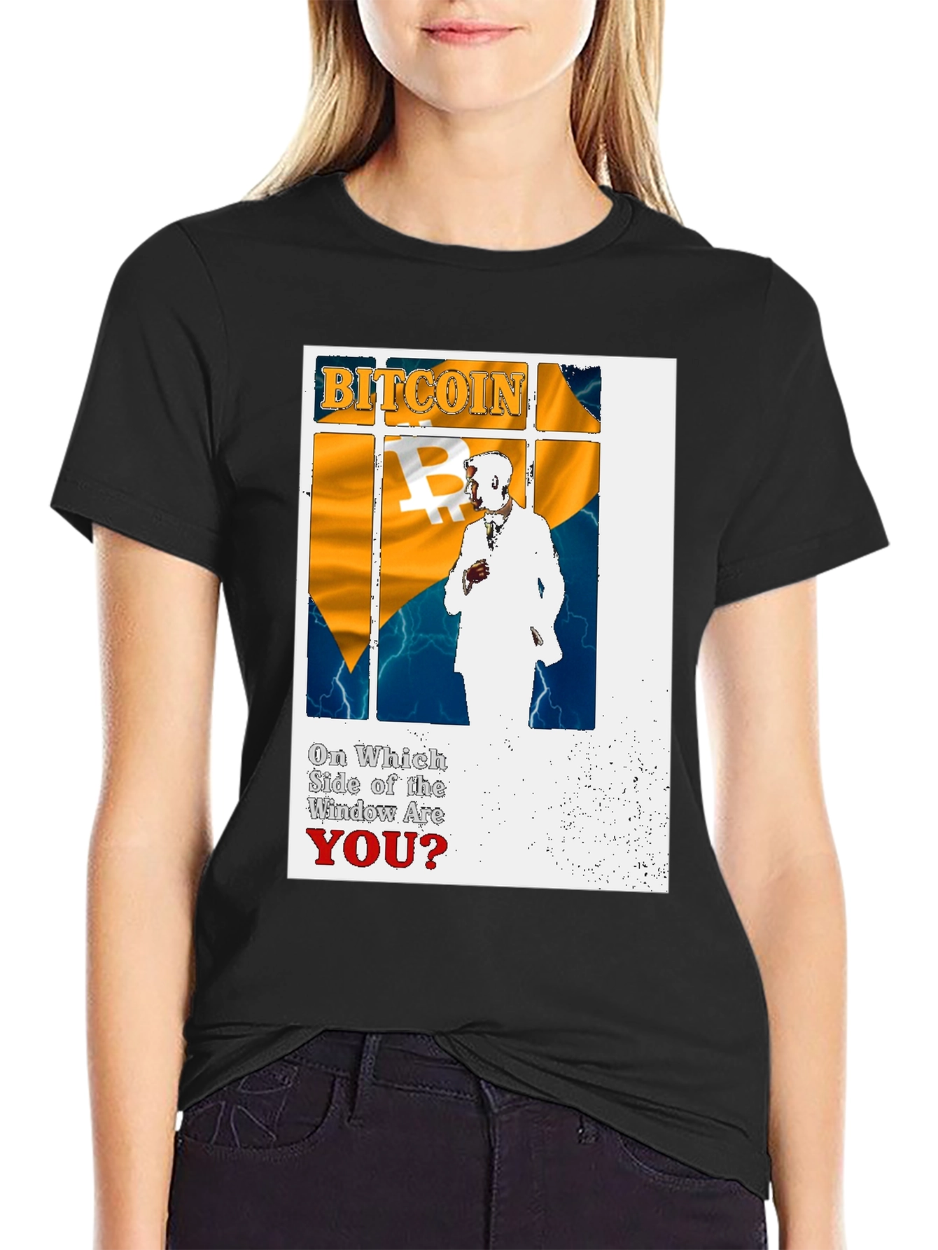 Bitcoin Window T-Shirt