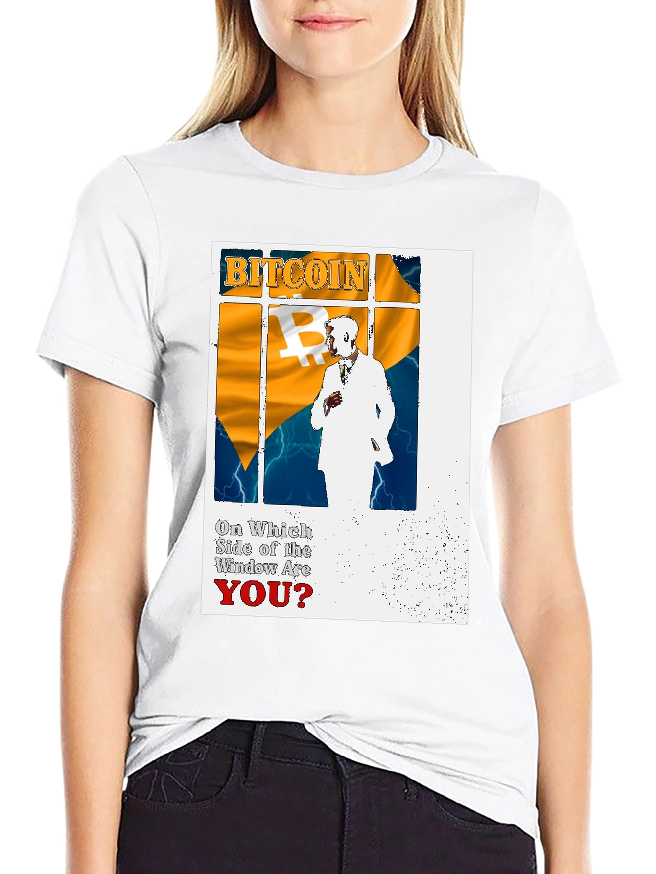 Bitcoin Window T-Shirt