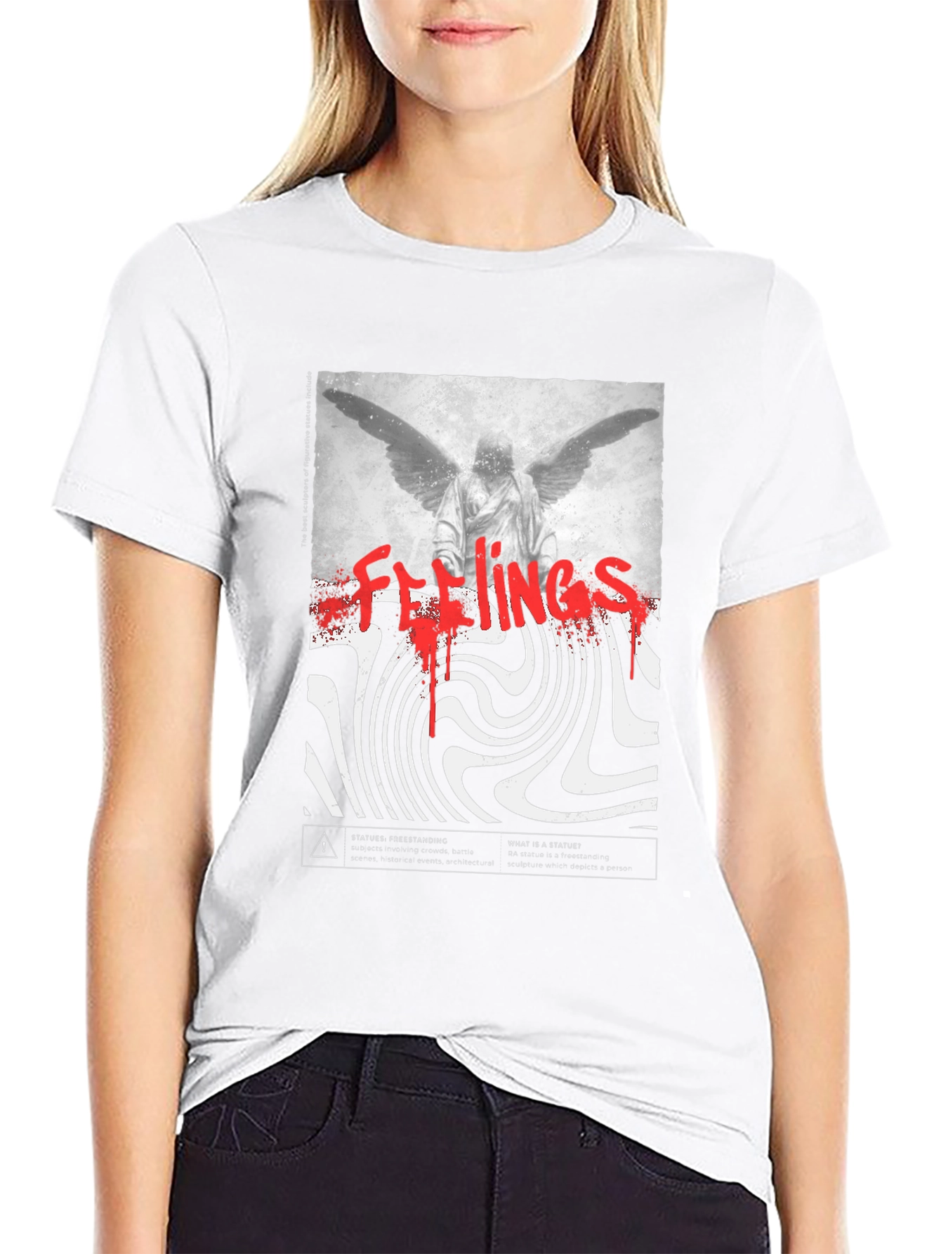 Angel Feelings Graphic T-Shirt