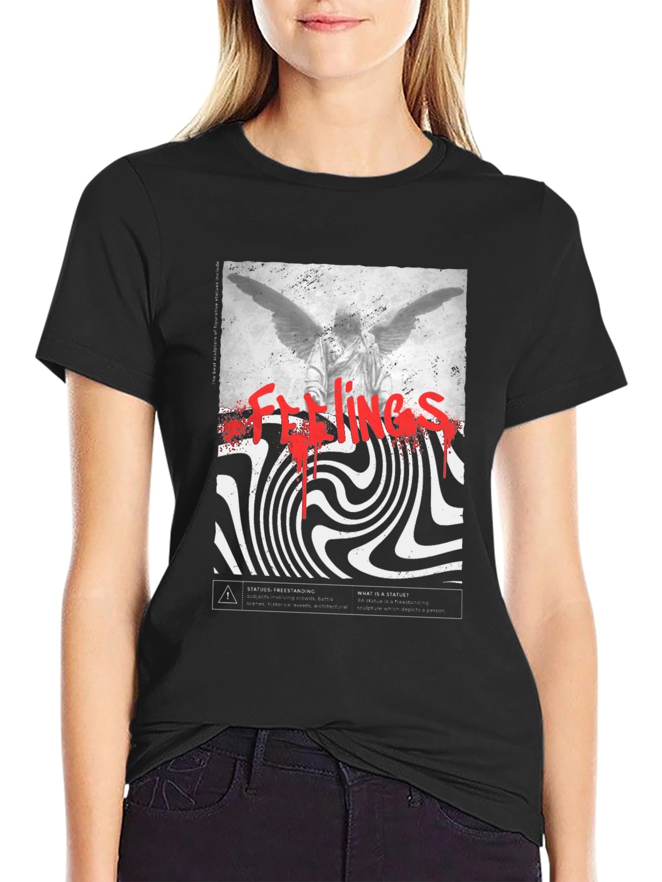 Angel Feelings Graphic T-Shirt
