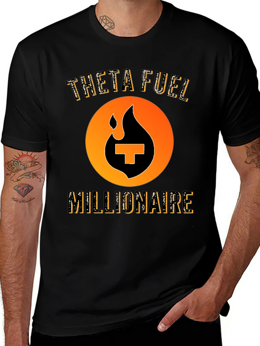 Theta Fuel Millionaire Black T-Shirt