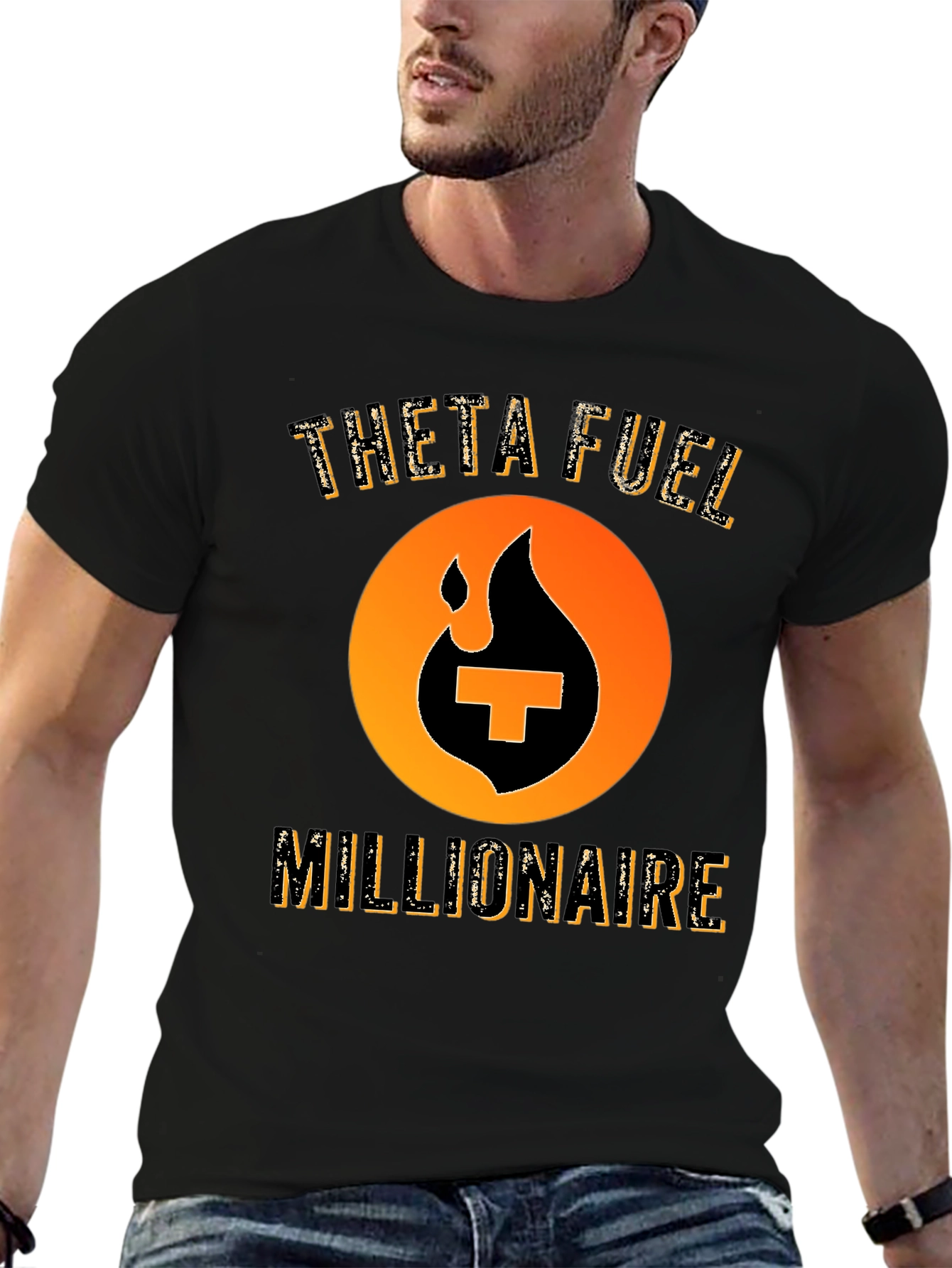 Theta Fuel Millionaire Black T-Shirt