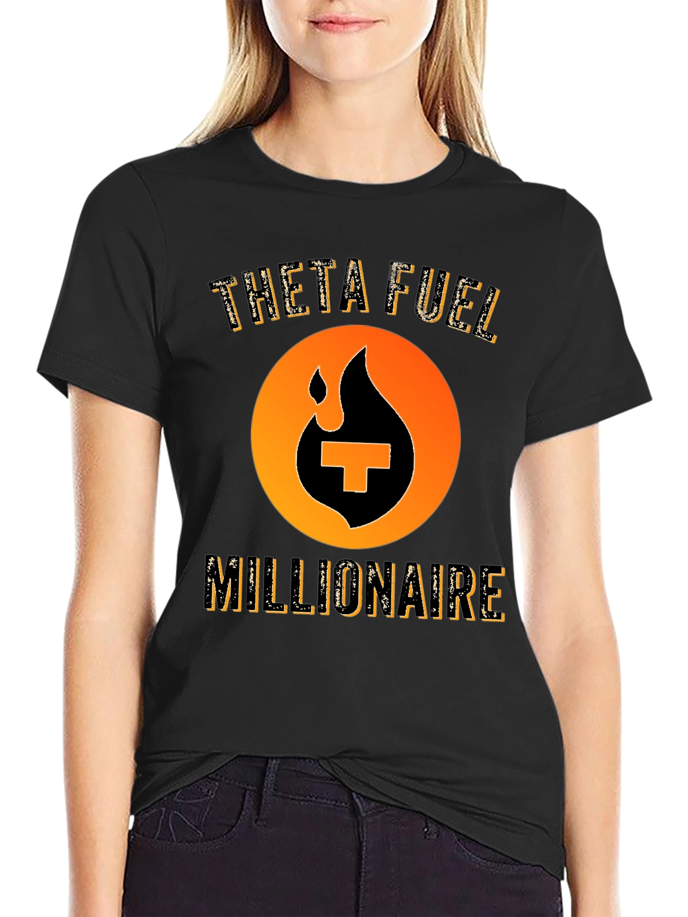 Theta Fuel Millionaire Black T-Shirt