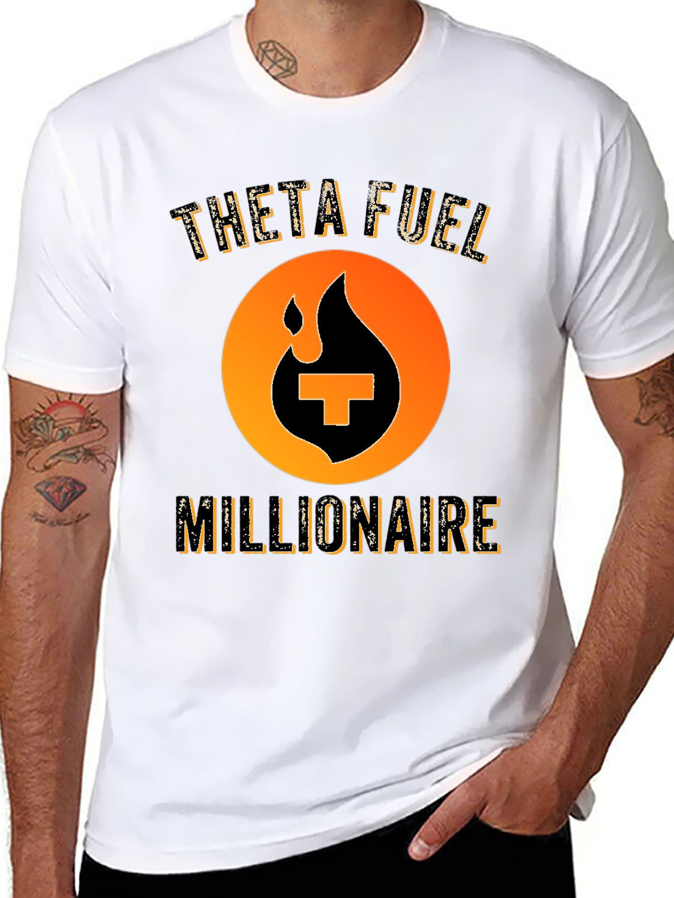 Theta Fuel Millionaire Black T-Shirt