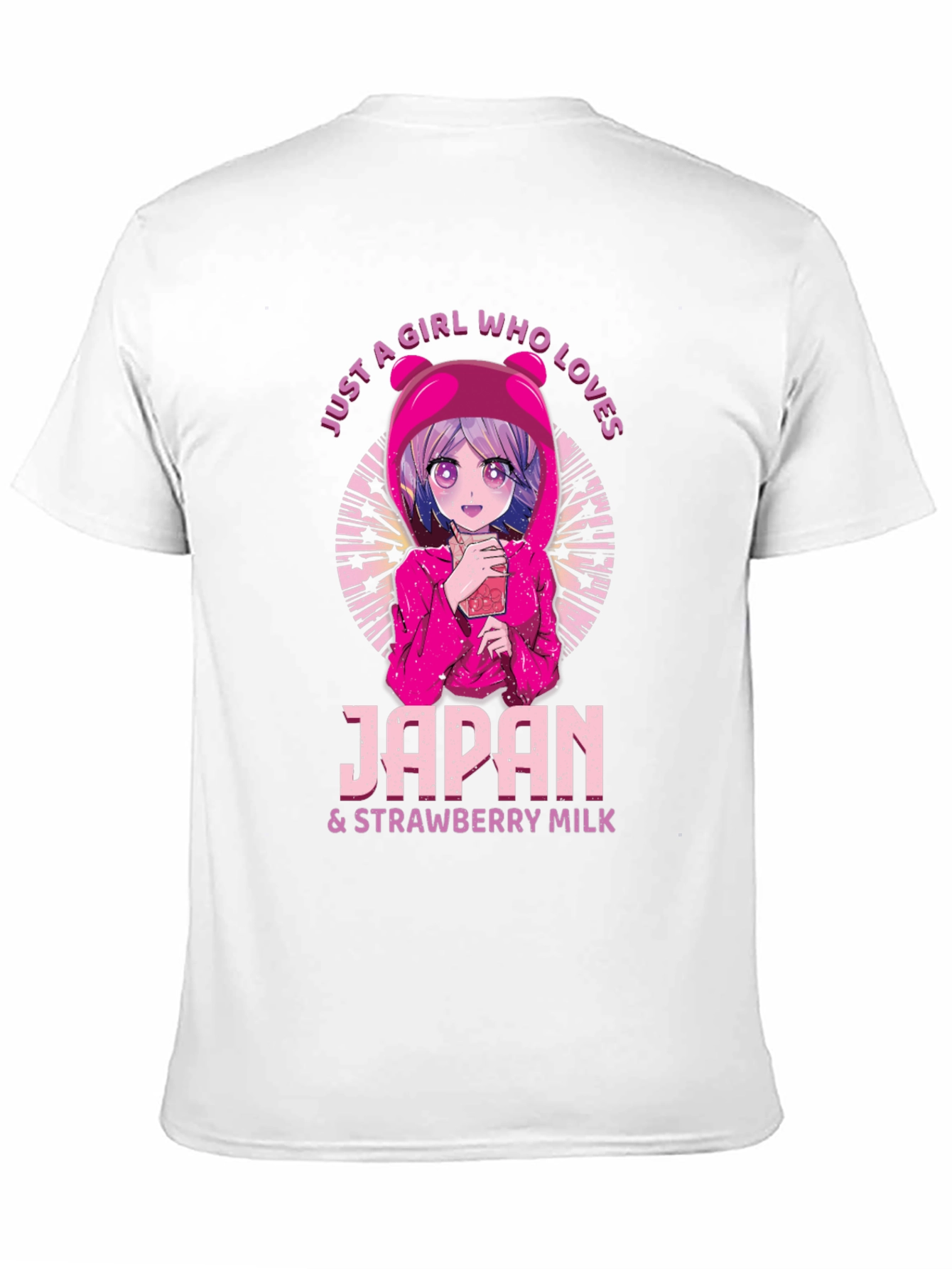 Japan & Strawberry Milk Anime T-Shirt
