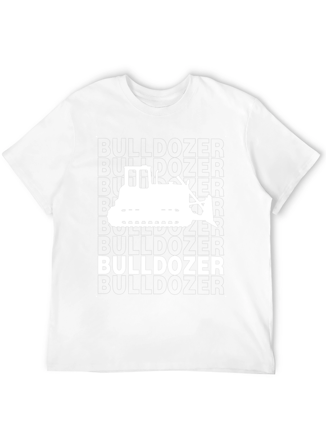 Bulldozer Graphic Tee - Heavy Equipment T-Shirt