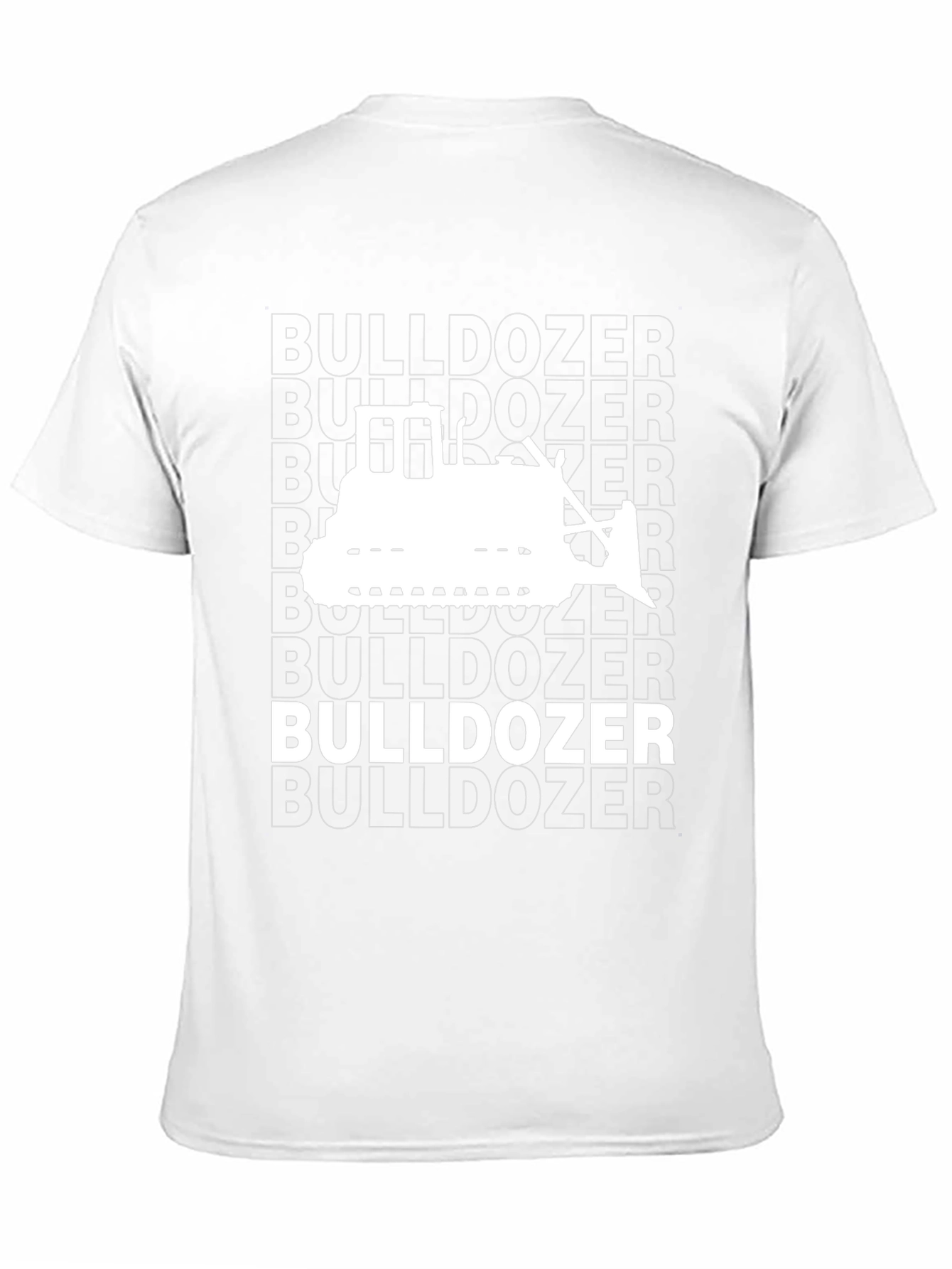 Bulldozer Graphic Tee - Heavy Equipment T-Shirt