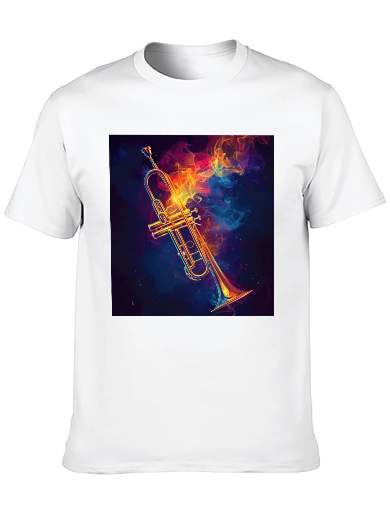 Cool Trumpet Graphic Tee - Unique Design