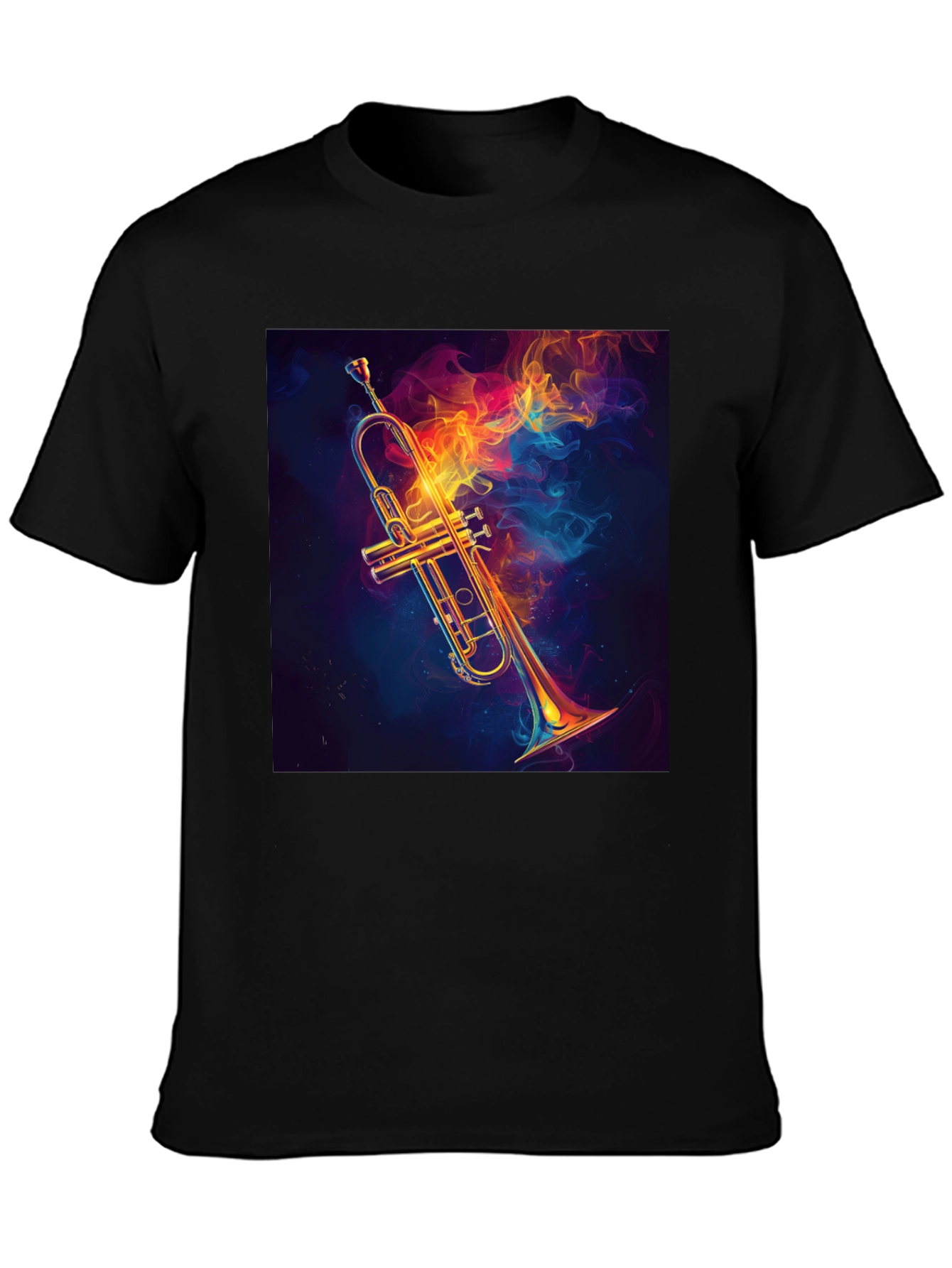 Cool Trumpet Graphic Tee - Unique Design